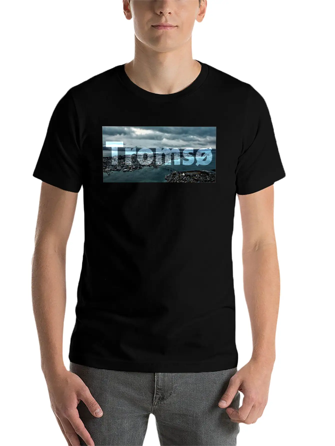 Tromsø - Right From The Arctic Circle Unisex Casual T-Shirt – Clean Design For Daily Comfort