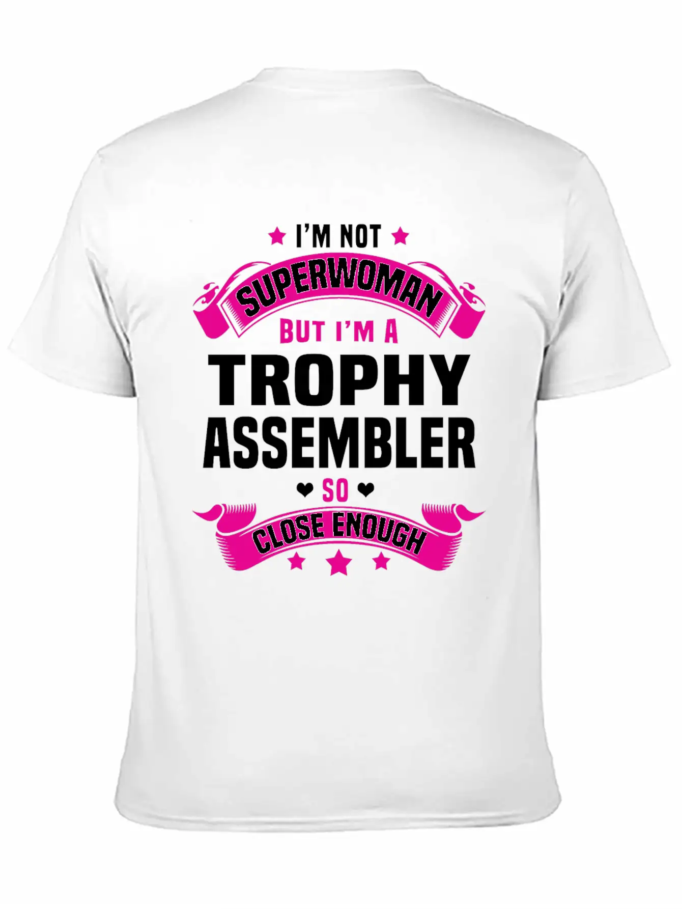 Trophy Assembler Lightweight Cotton T-Shirt – Daily Comfort Graphic Shirt