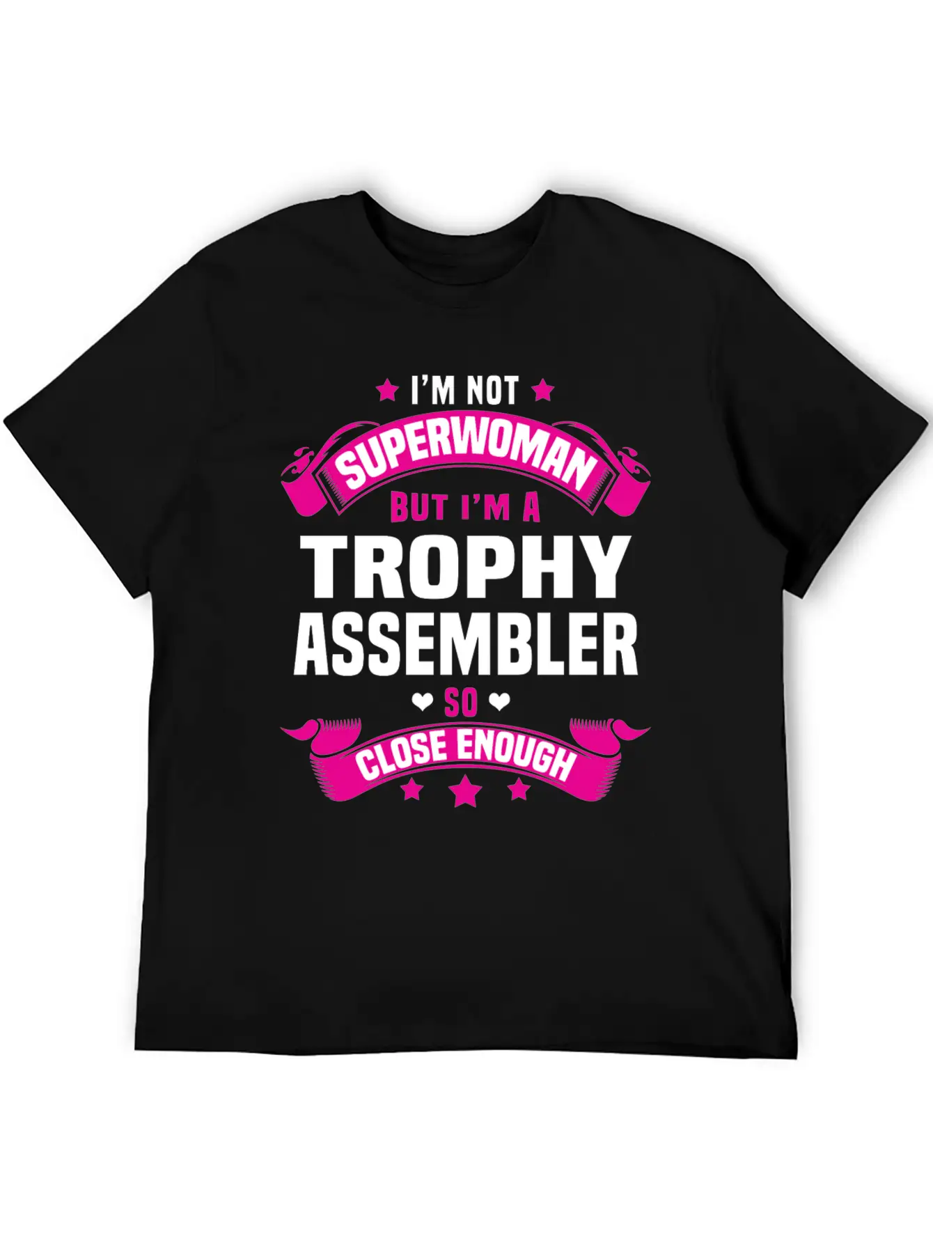 Trophy Assembler Lightweight Cotton T-Shirt – Daily Comfort Graphic Shirt