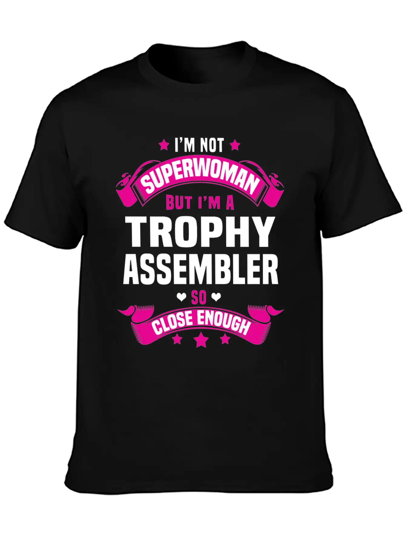 Trophy Assembler Lightweight Cotton T-Shirt – Daily Comfort Graphic Shirt