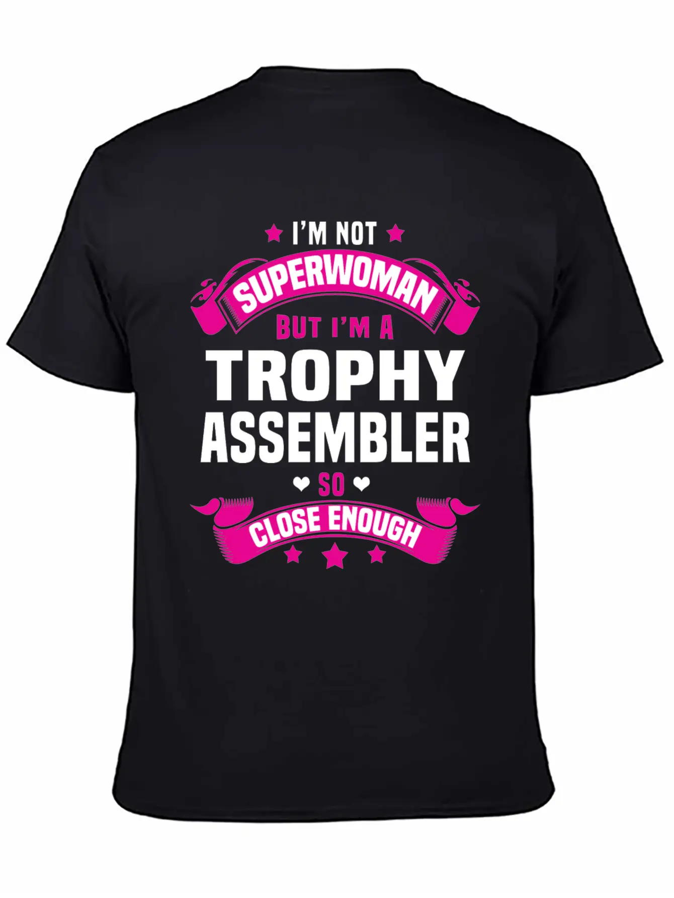Trophy Assembler Lightweight Cotton T-Shirt – Daily Comfort Graphic Shirt
