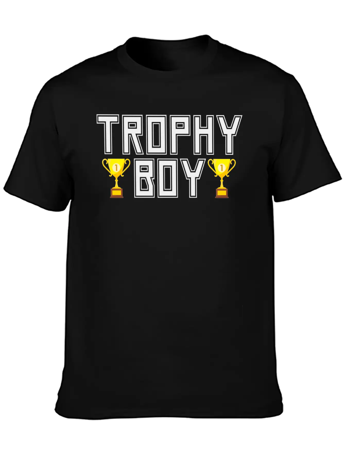 Trophy Boy Unisex Casual T-Shirt – Clean Design For Daily Comfort