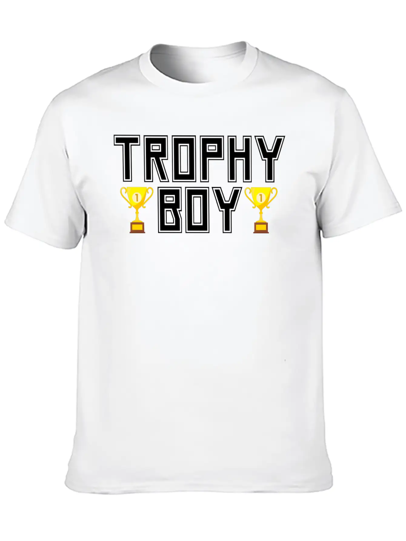 Trophy Boy Unisex Casual T-Shirt – Clean Design For Daily Comfort