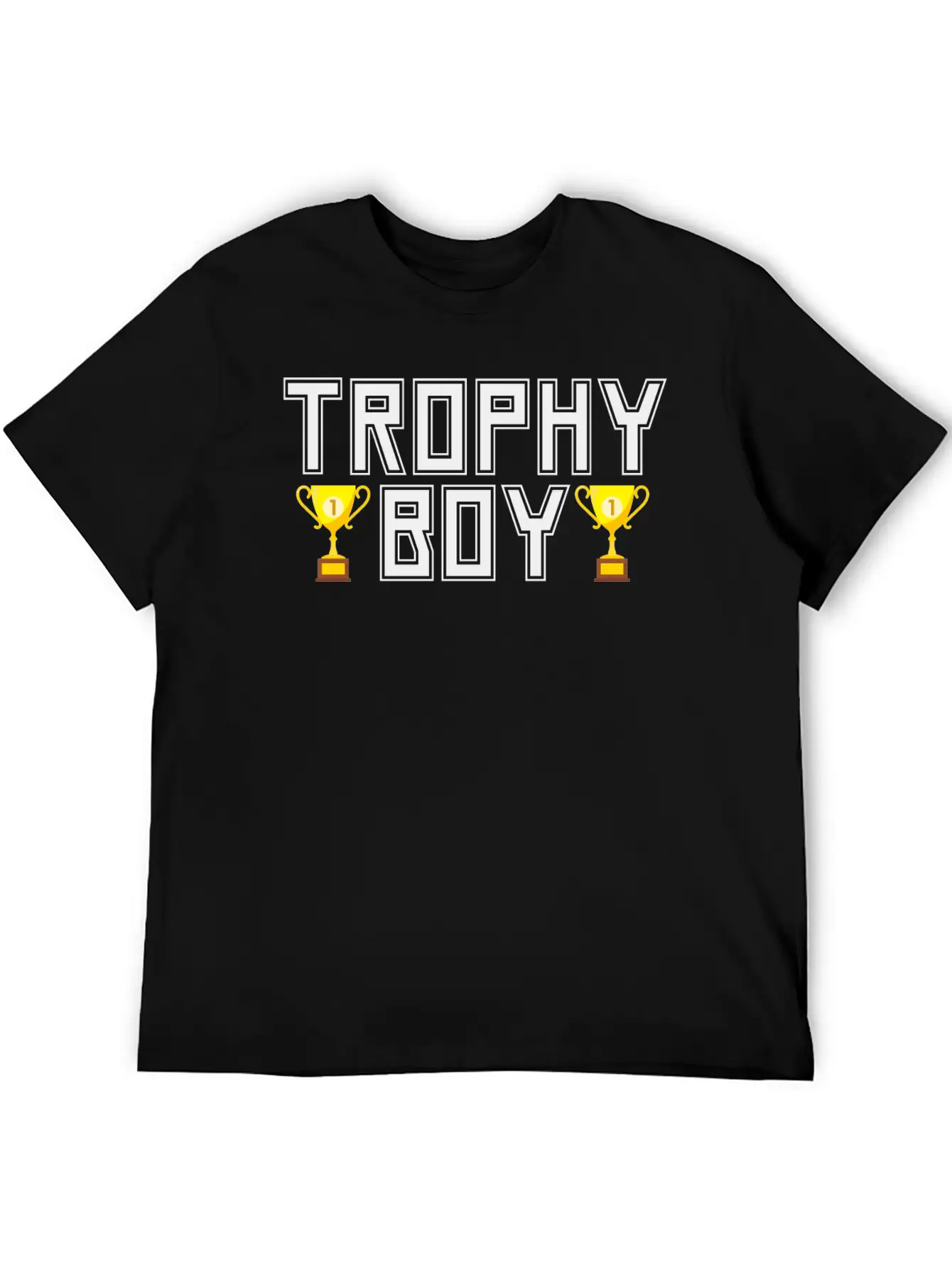 Trophy Boy Unisex Casual T-Shirt – Clean Design For Daily Comfort