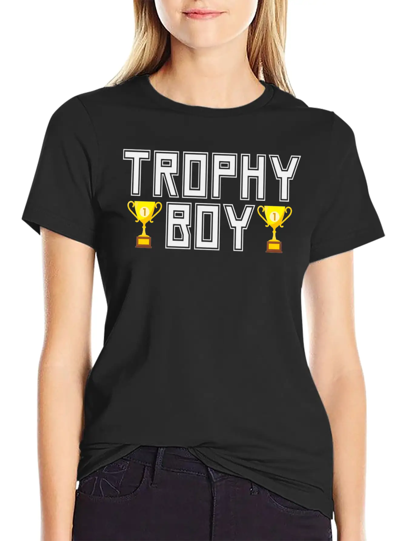 Trophy Boy Unisex Casual T-Shirt – Clean Design For Daily Comfort