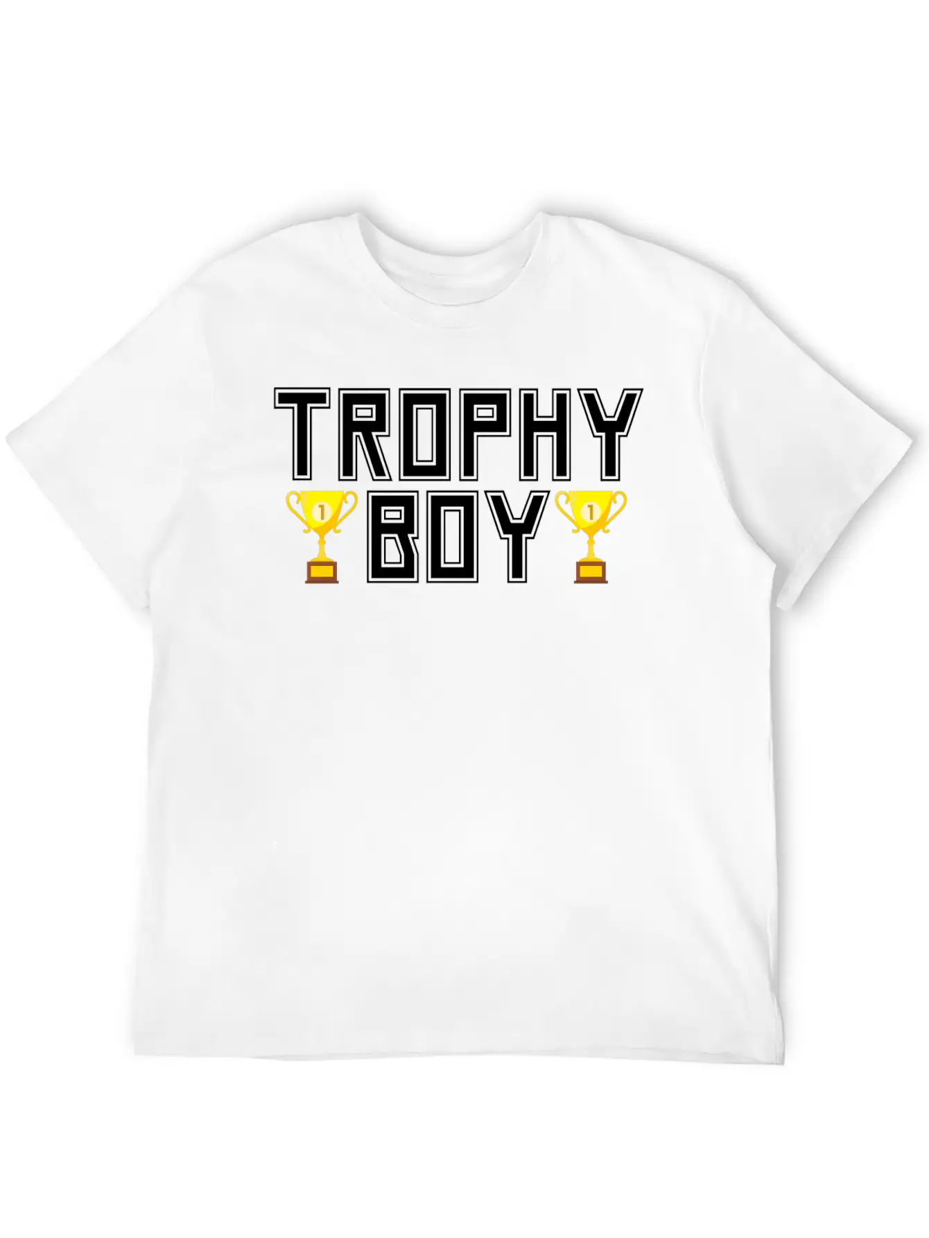 Trophy Boy Unisex Casual T-Shirt – Clean Design For Daily Comfort