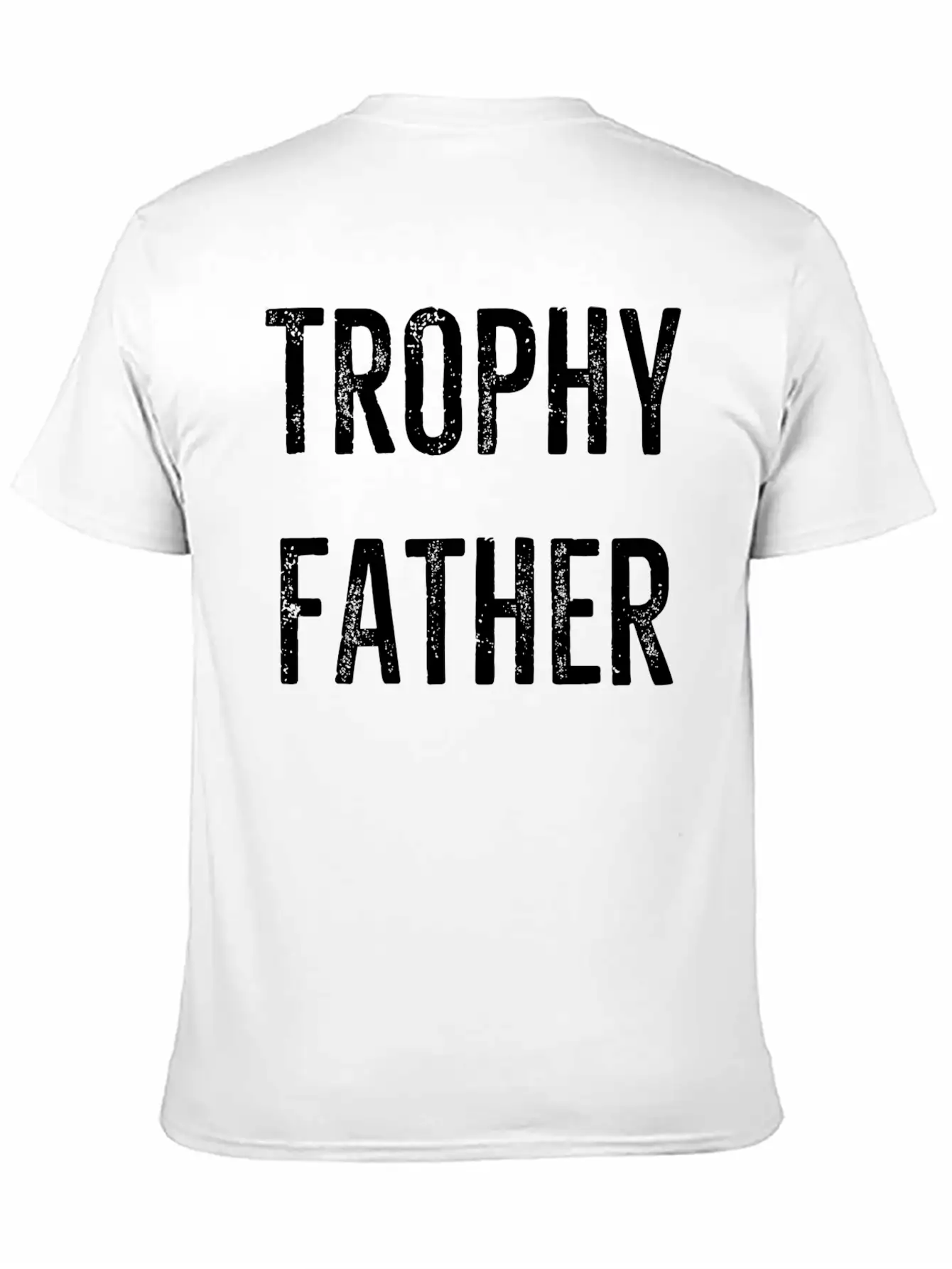 Trophy Father Essential Cotton Tee For Daily Outfits – Unisex Style
