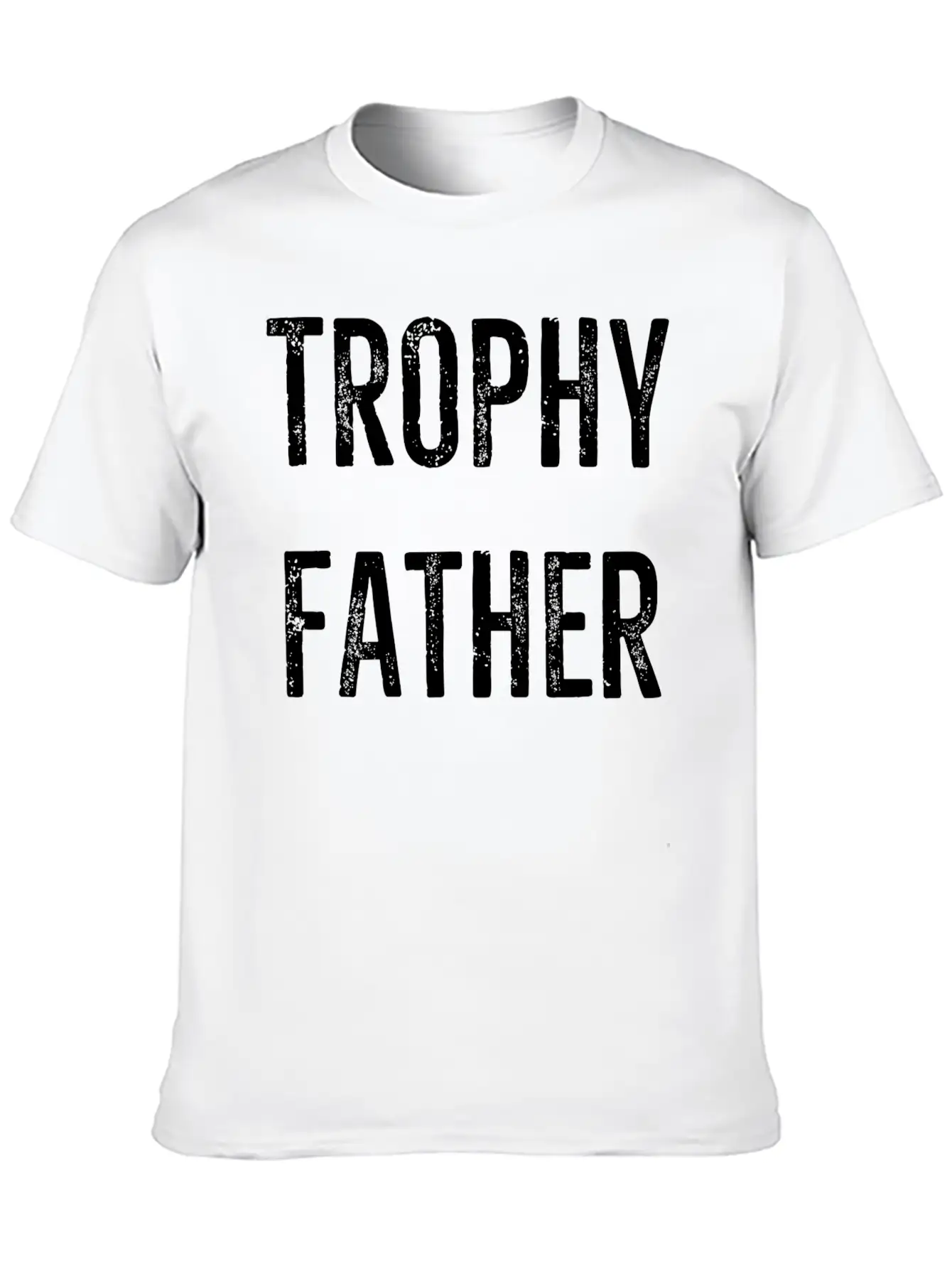 Trophy Father Essential Cotton Tee For Daily Outfits – Unisex Style