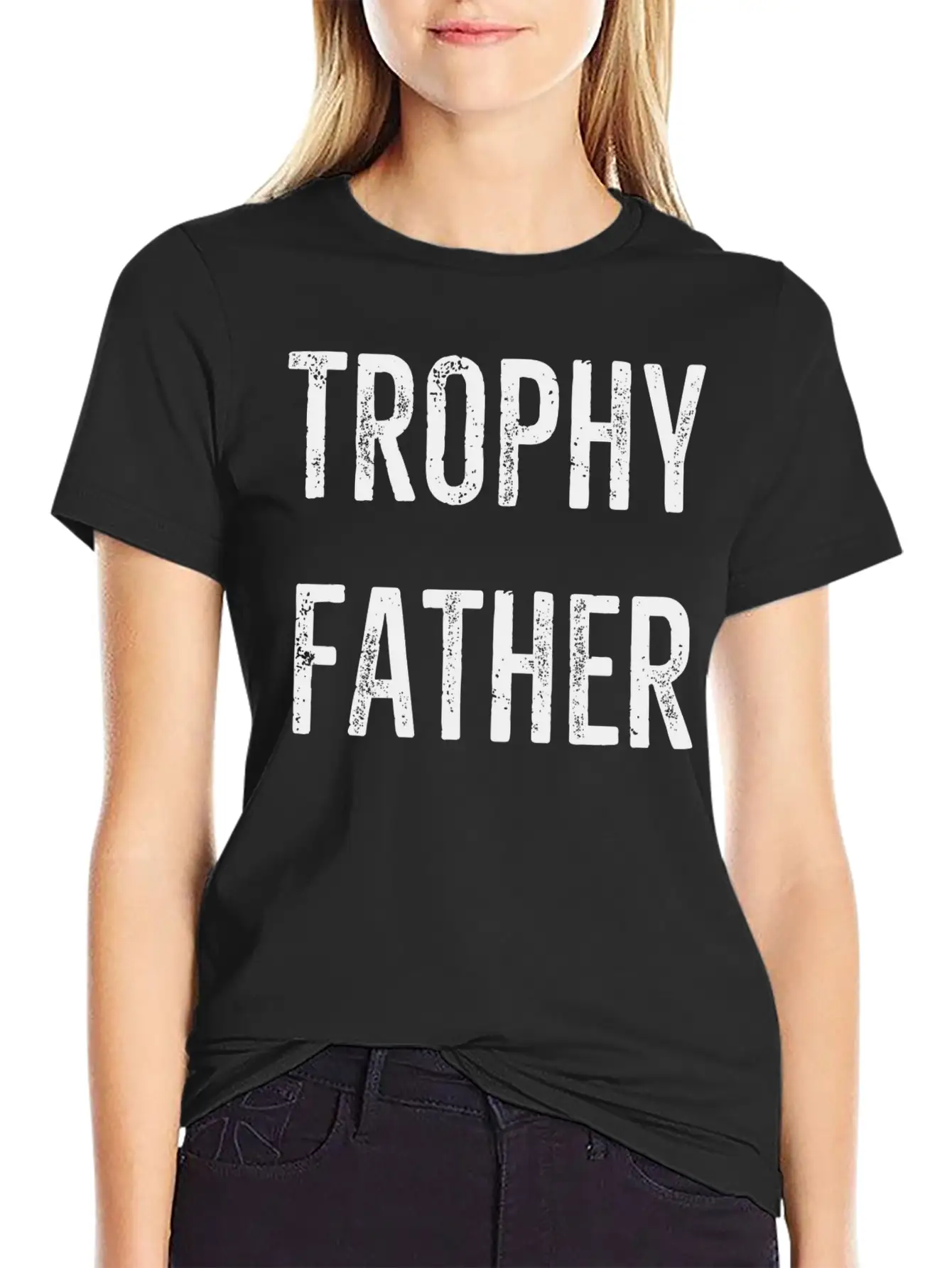 Trophy Father Essential Cotton Tee For Daily Outfits – Unisex Style