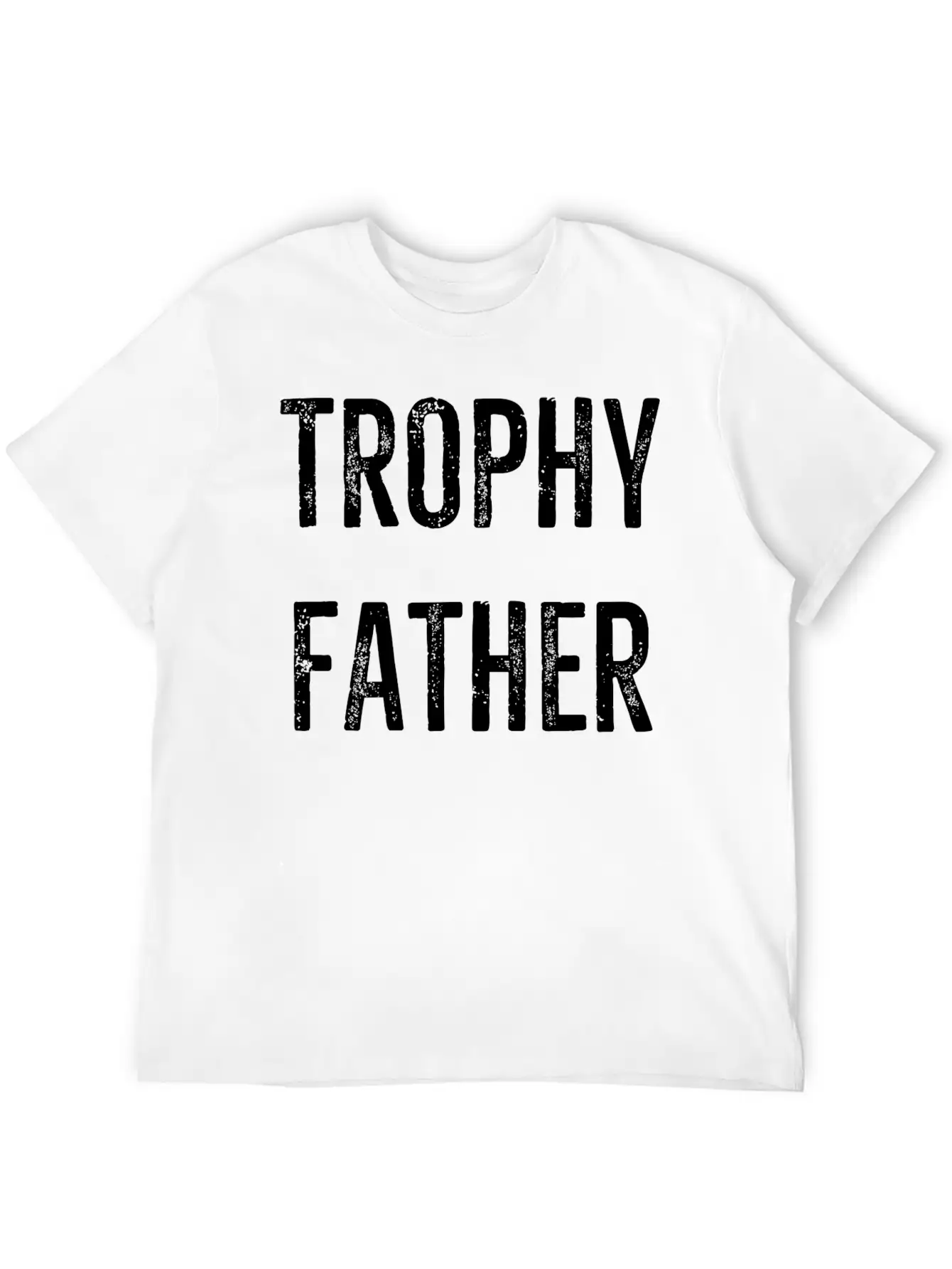 Trophy Father Essential Cotton Tee For Daily Outfits – Unisex Style