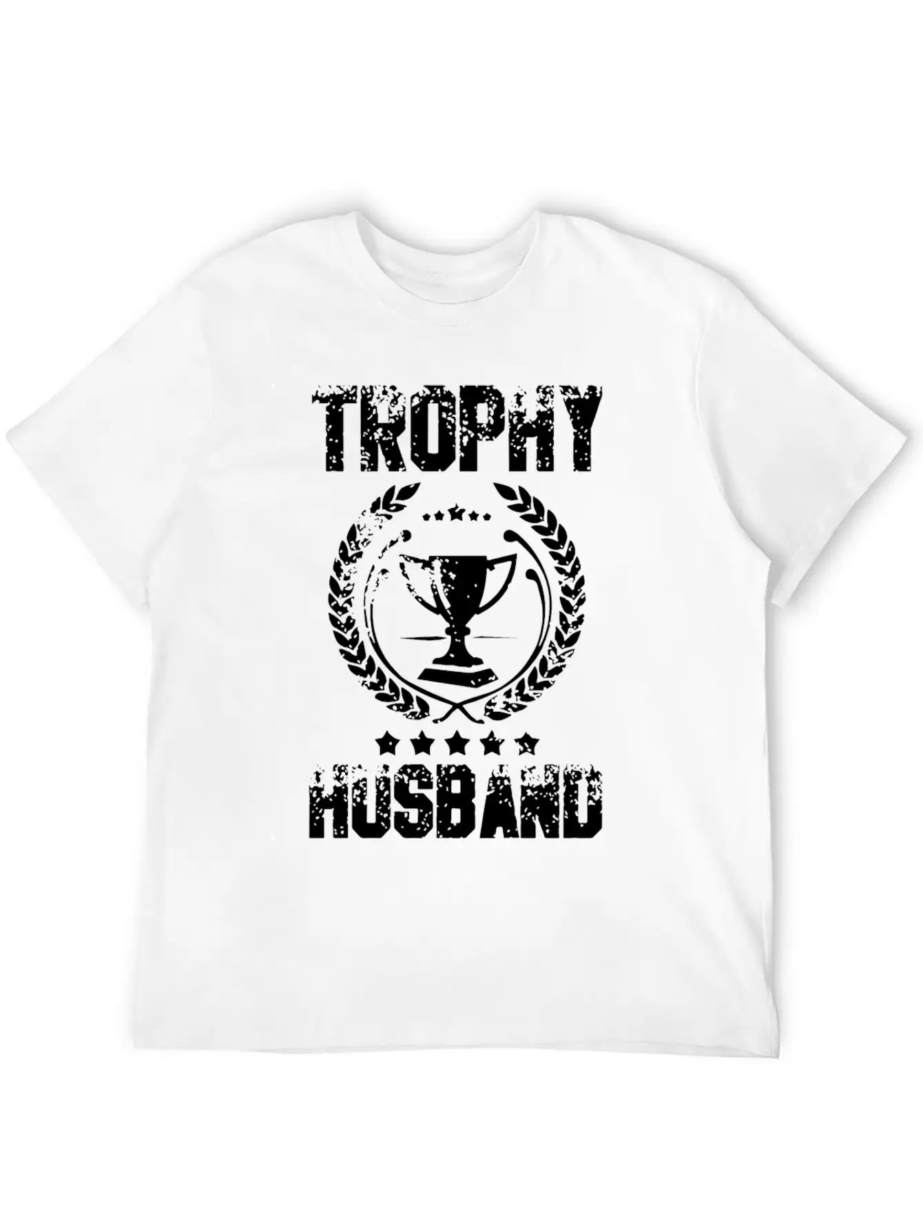 Trophy Husband T Shirts Modern Fit Casual T-Shirt – Clean And Versatile Design