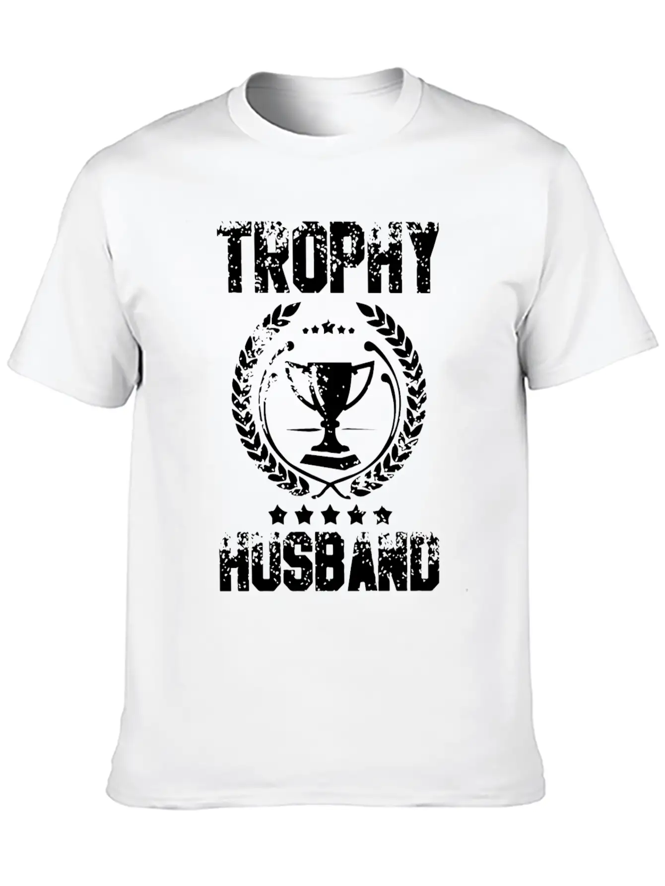 Trophy Husband T Shirts Modern Fit Casual T-Shirt – Clean And Versatile Design