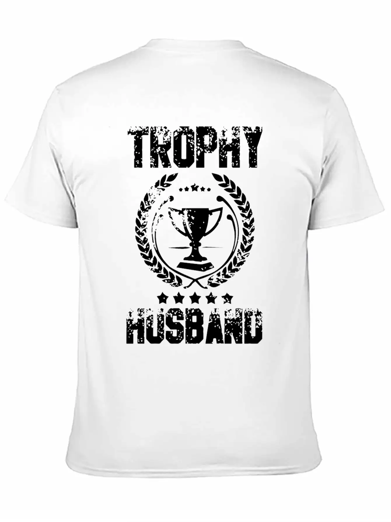 Trophy Husband T Shirts Modern Fit Casual T-Shirt – Clean And Versatile Design