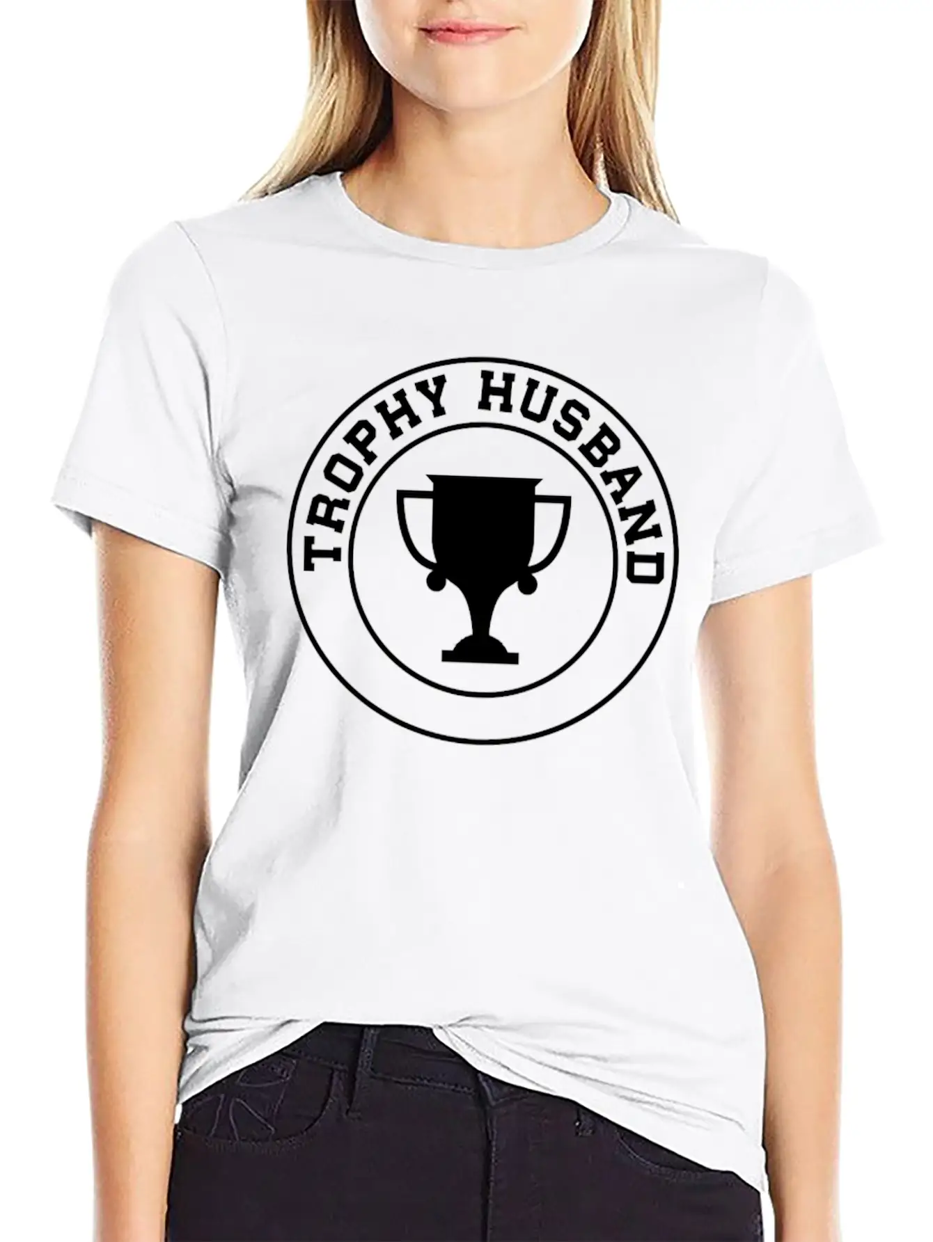 Trophy Husband Trophy Classic Fit Graphic Tee For Daily Comfort – Unisex Cotton Shirt