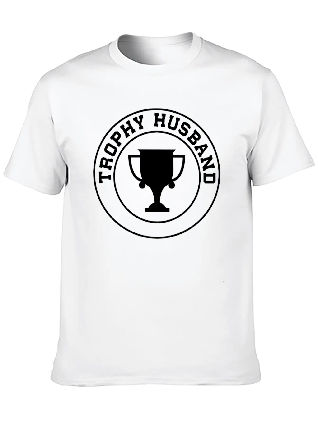 Trophy Husband Trophy Classic Fit Graphic Tee For Daily Comfort – Unisex Cotton Shirt