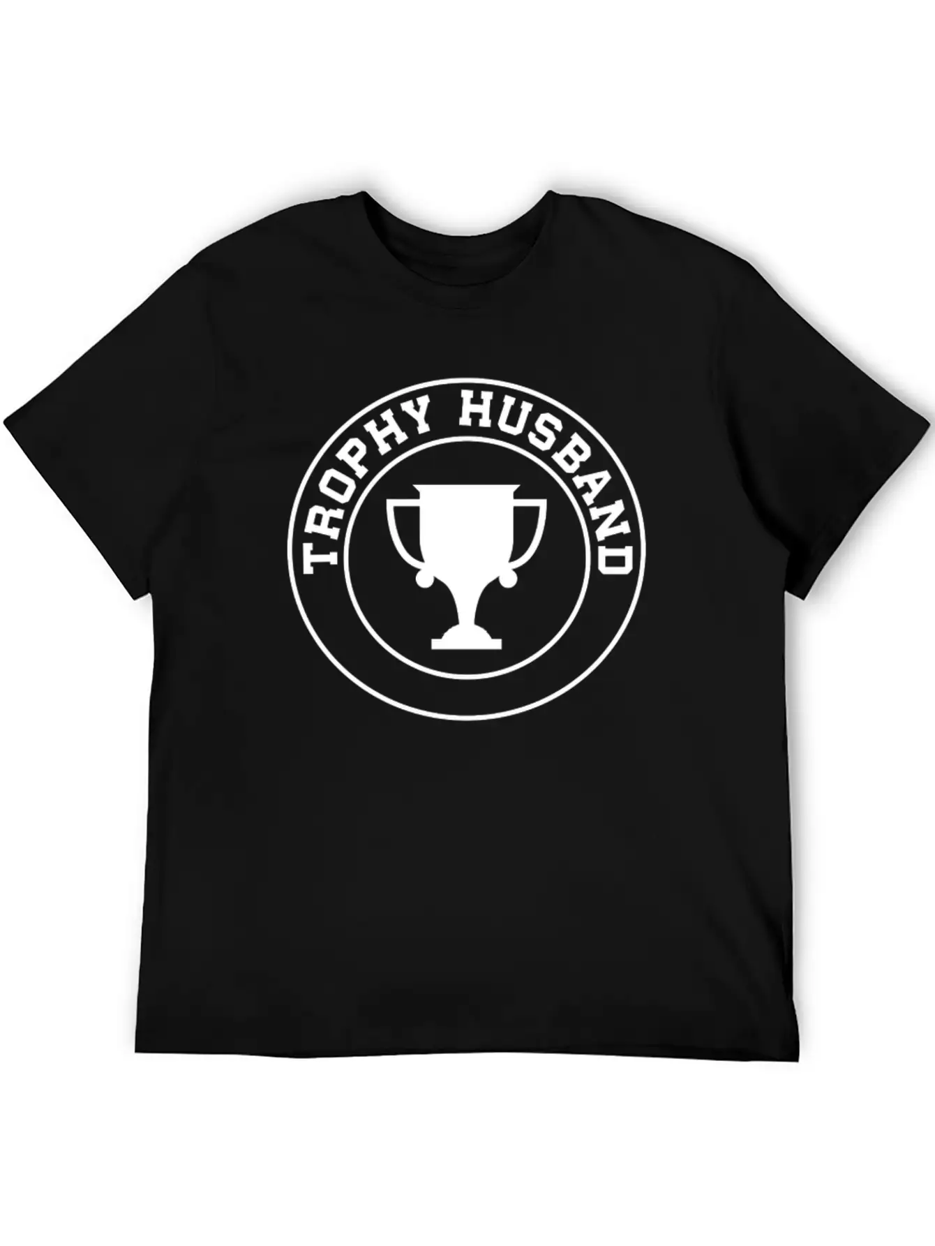 Trophy Husband Trophy Classic Fit Graphic Tee For Daily Comfort – Unisex Cotton Shirt