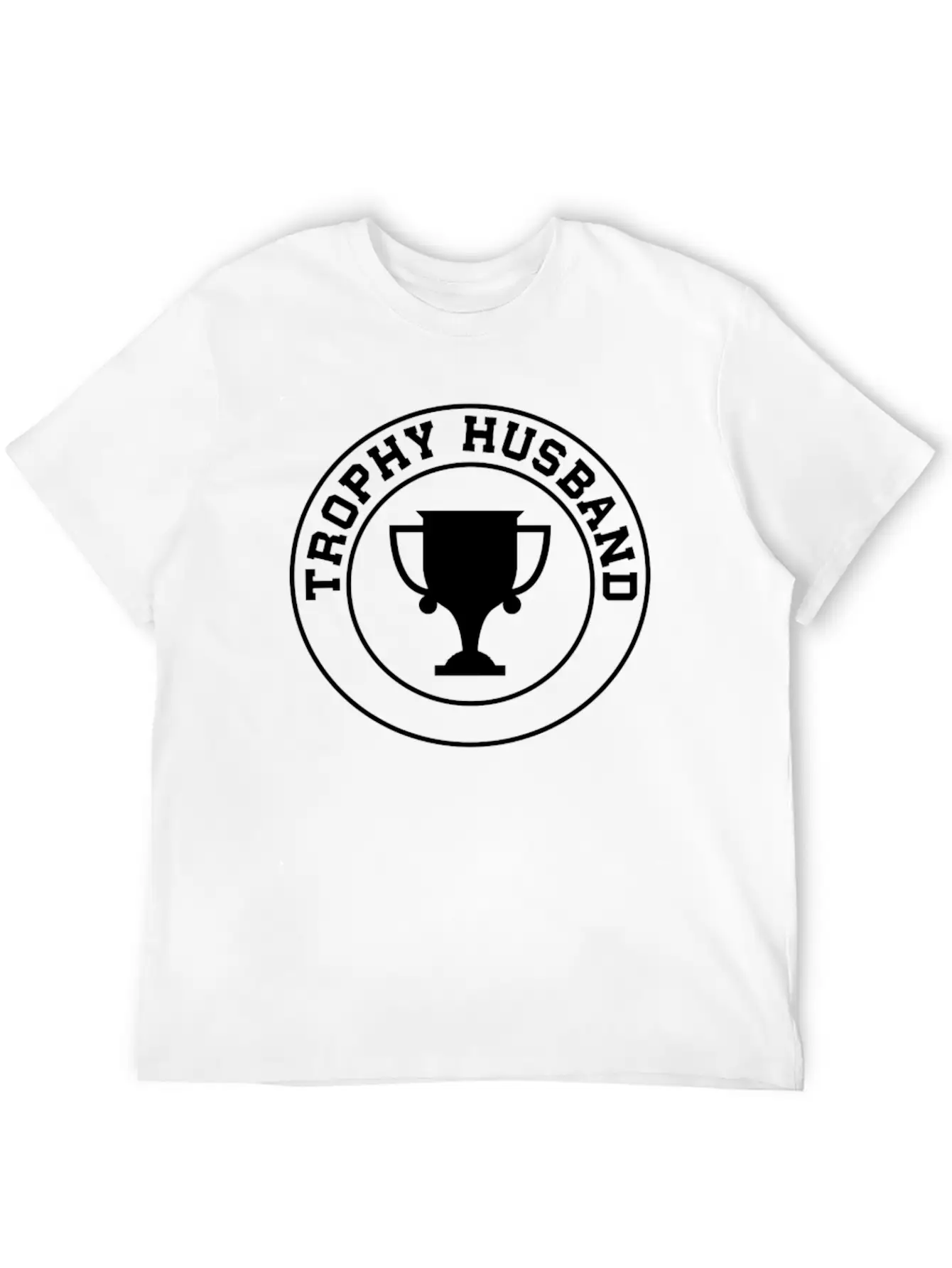 Trophy Husband Trophy Classic Fit Graphic Tee For Daily Comfort – Unisex Cotton Shirt