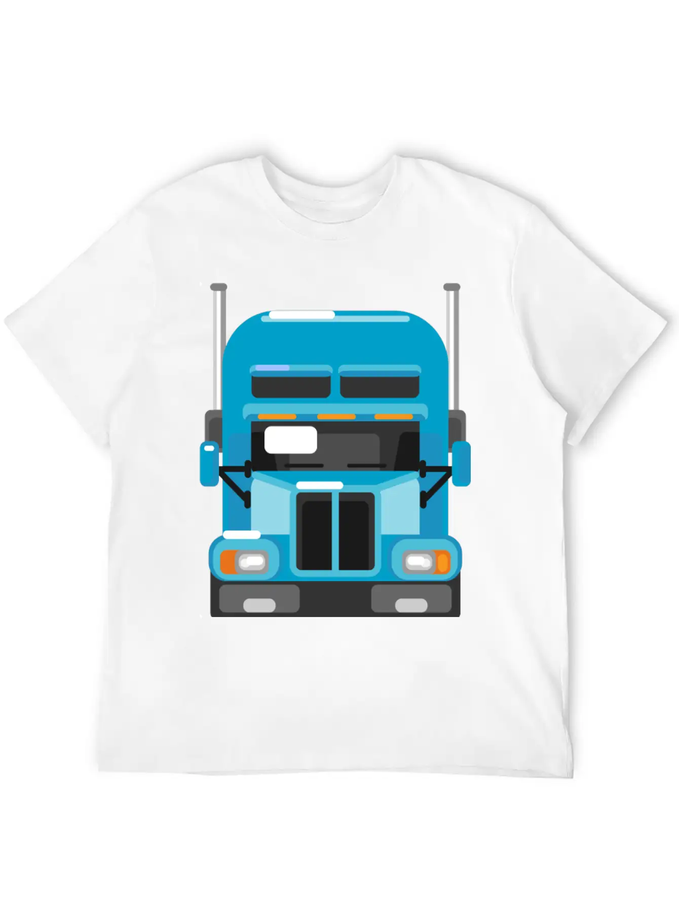 Truck 07 Classic Fit Graphic Tee For Daily Comfort – Unisex Cotton Shirt