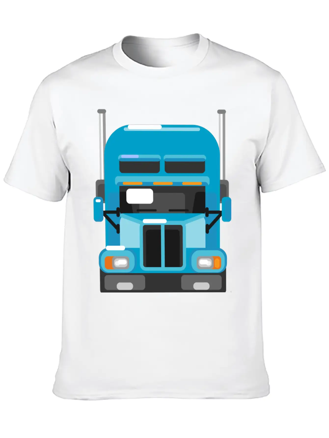 Truck 07 Classic Fit Graphic Tee For Daily Comfort – Unisex Cotton Shirt