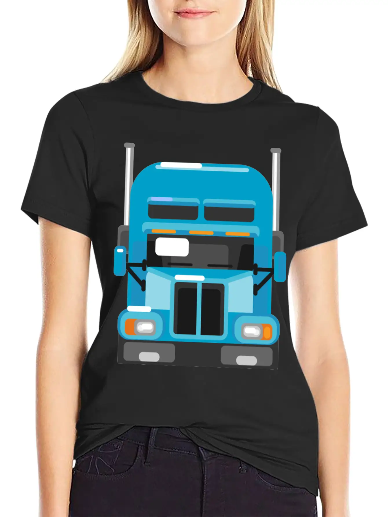 Truck 07 Classic Fit Graphic Tee For Daily Comfort – Unisex Cotton Shirt