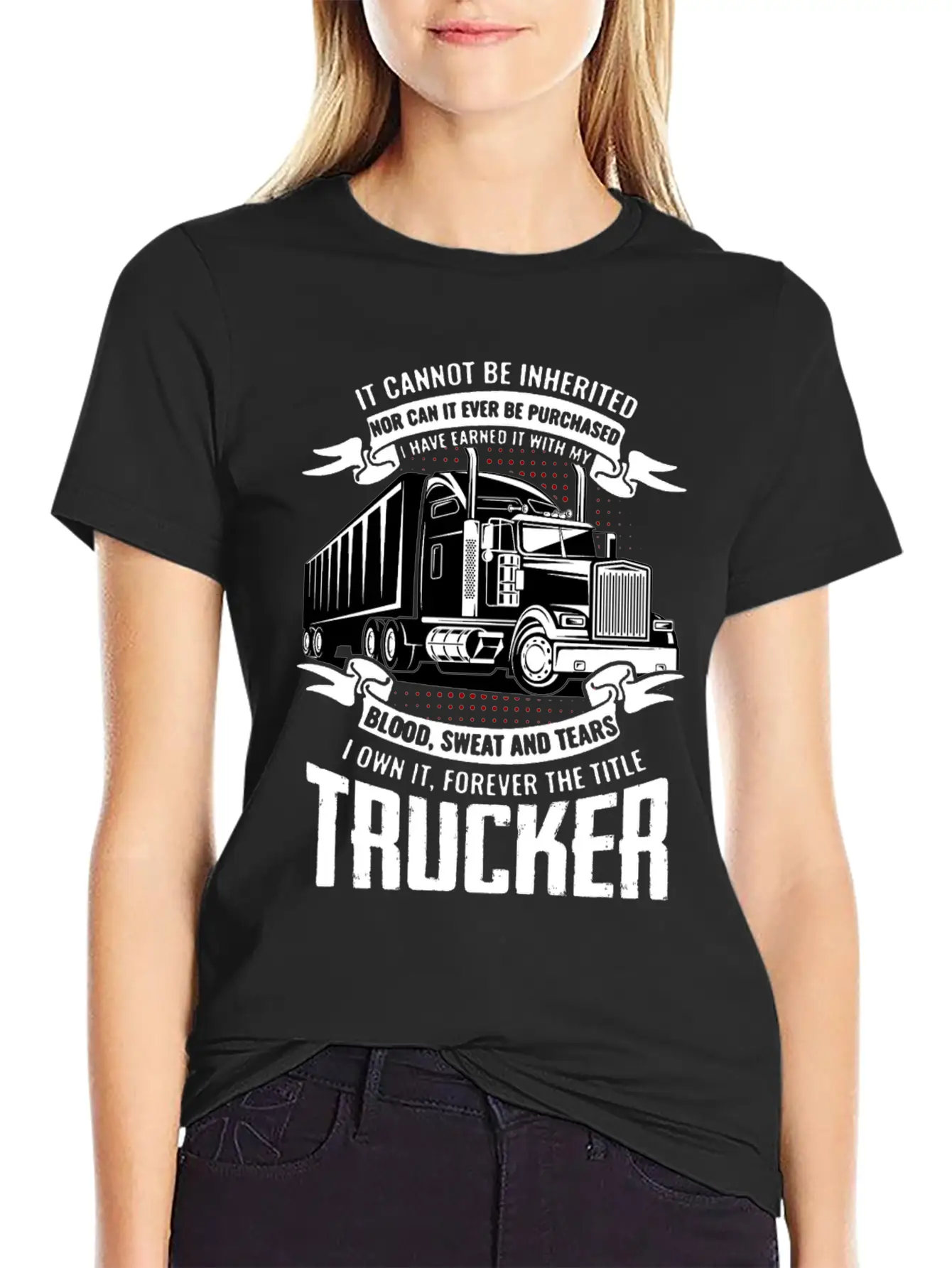 Truck Driver Gift - Funny 18 Wheeler Big Rig Unisex Casual T-Shirt – Clean Design For Daily Comfort