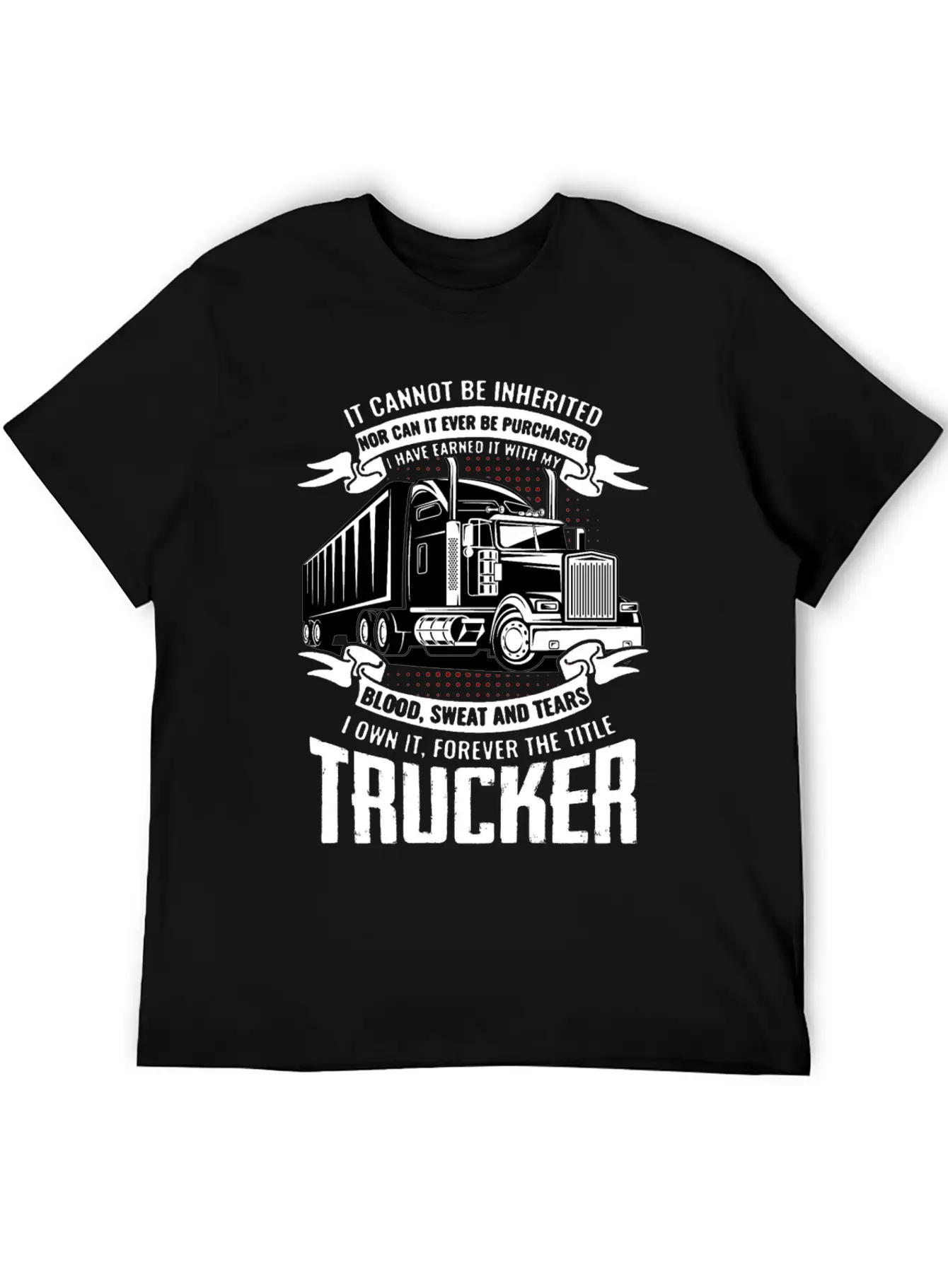 Truck Driver Gift - Funny 18 Wheeler Big Rig Unisex Casual T-Shirt – Clean Design For Daily Comfort
