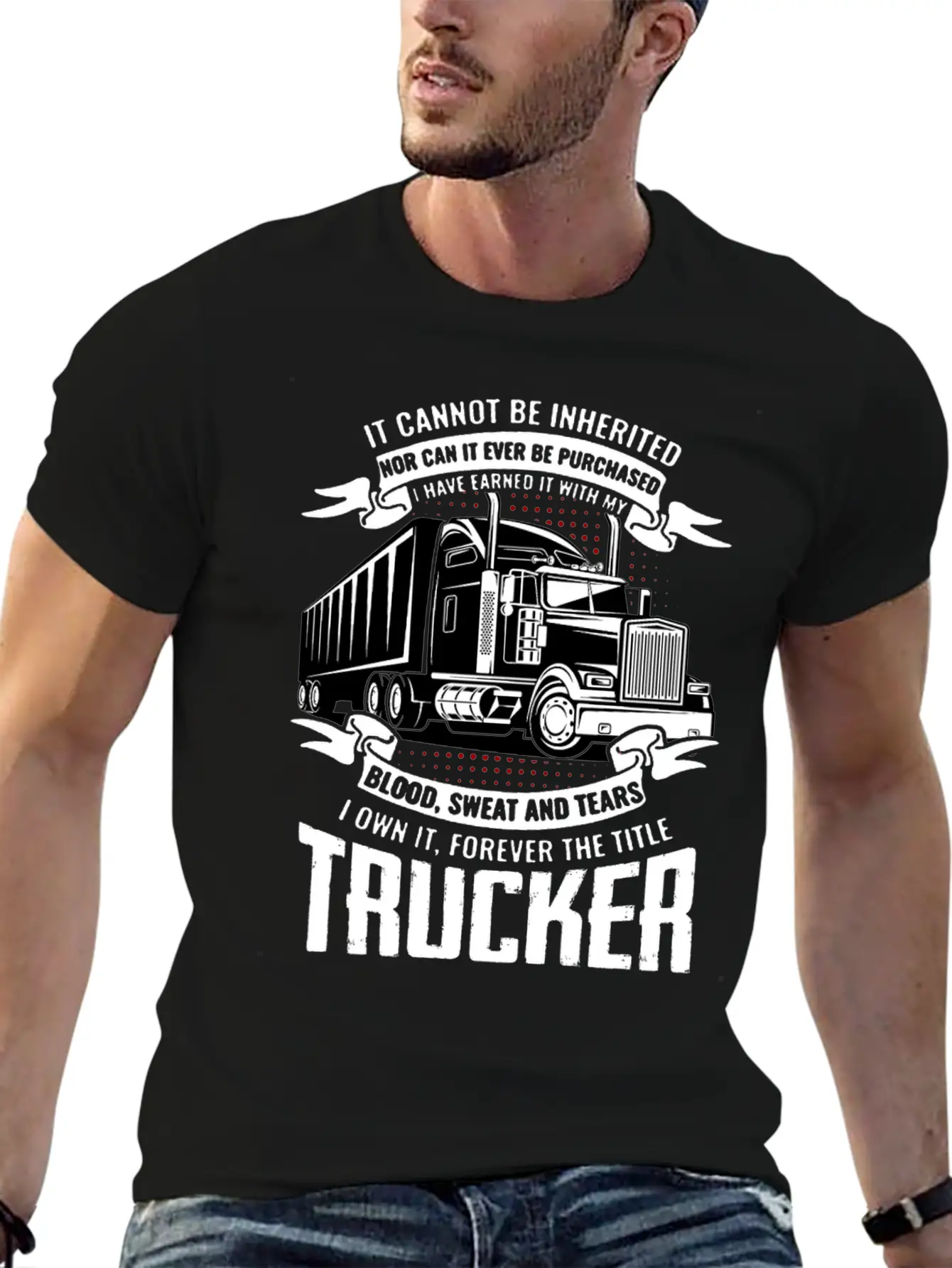 Truck Driver Gift - Funny 18 Wheeler Big Rig Unisex Casual T-Shirt – Clean Design For Daily Comfort