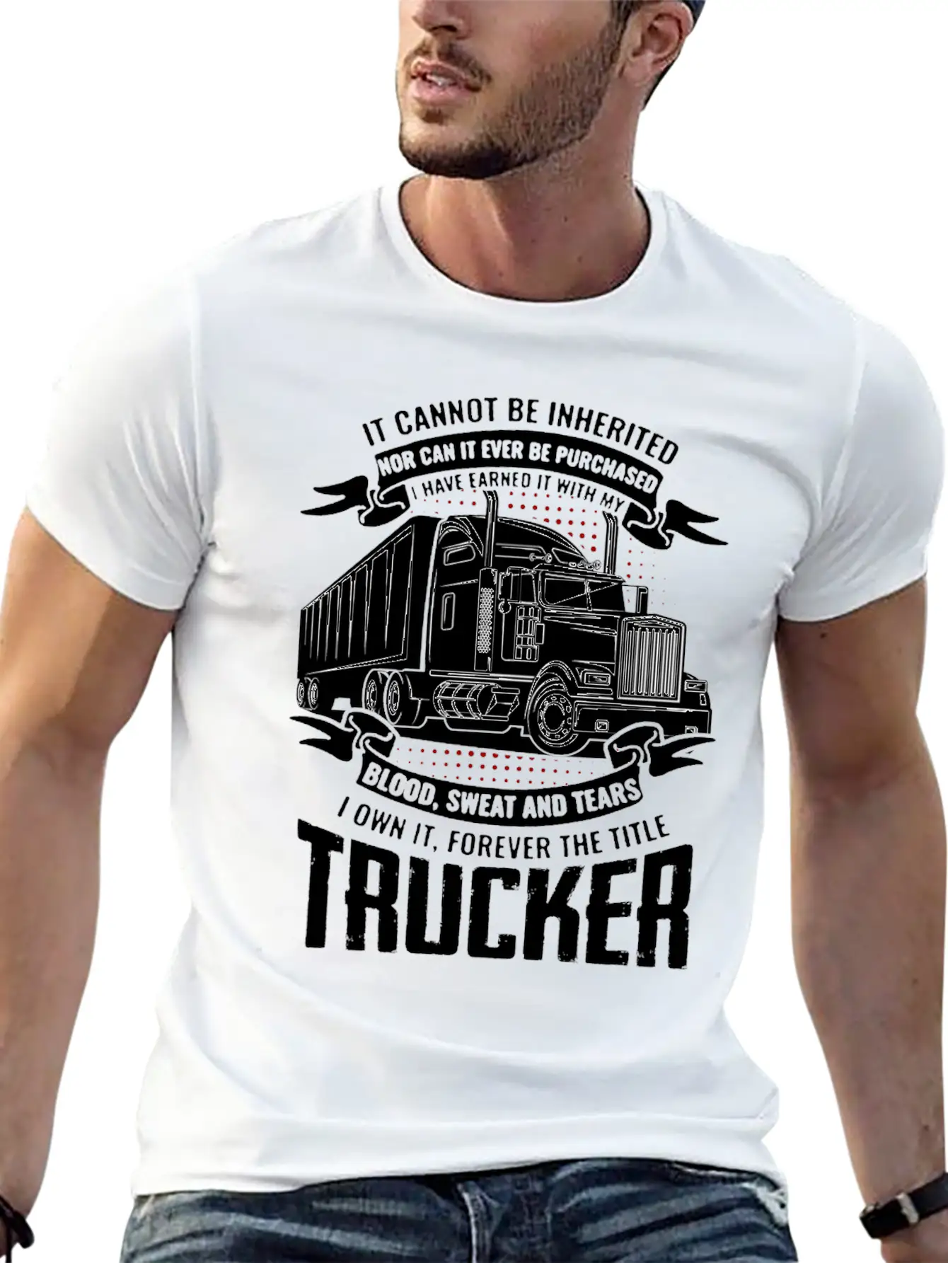 Truck Driver Gift - Funny 18 Wheeler Big Rig Unisex Casual T-Shirt – Clean Design For Daily Comfort