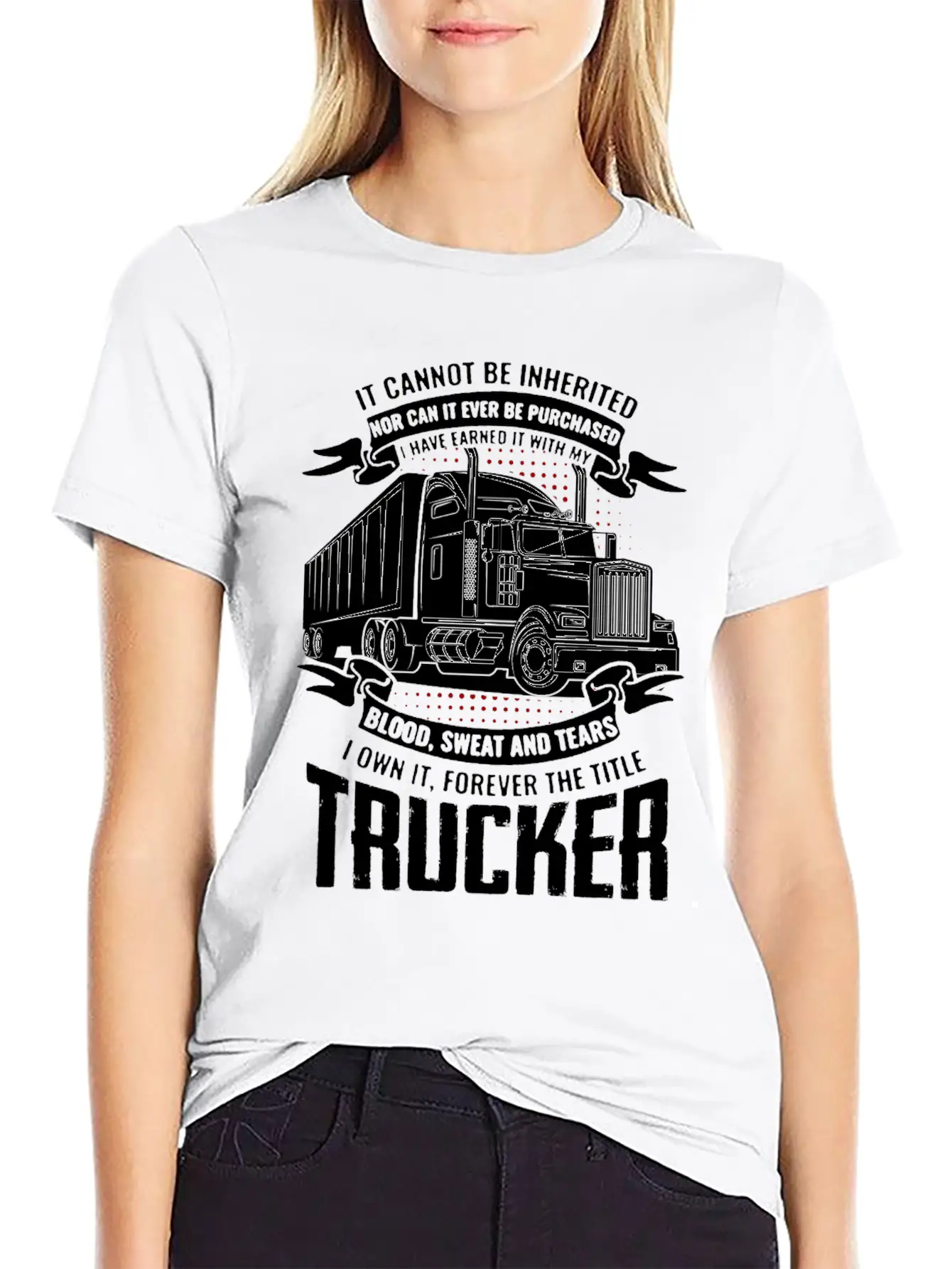 Truck Driver Gift - Funny 18 Wheeler Big Rig Unisex Casual T-Shirt – Clean Design For Daily Comfort