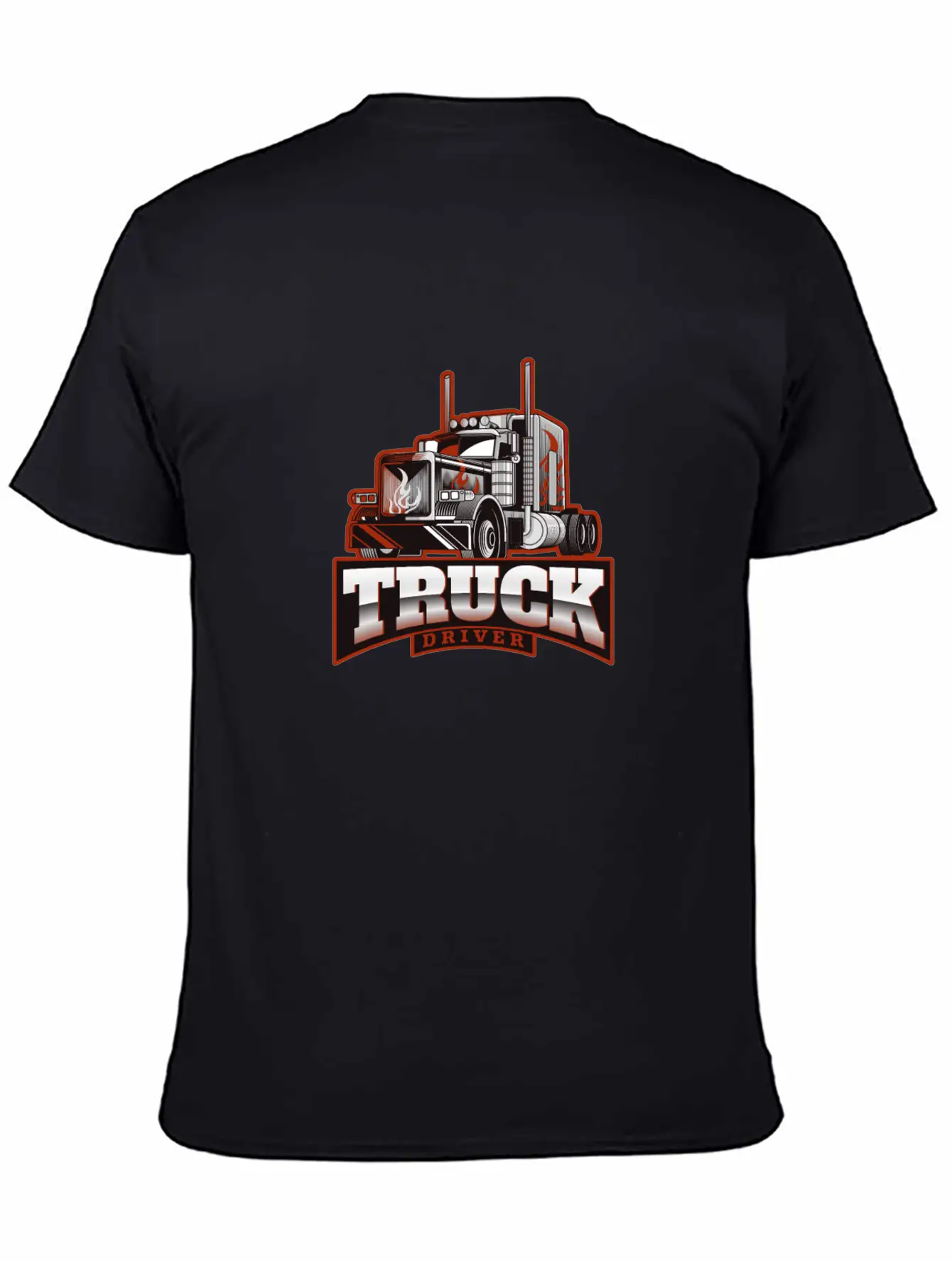 Truck Driver Lightweight Cotton T-Shirt – Daily Comfort Graphic Shirt