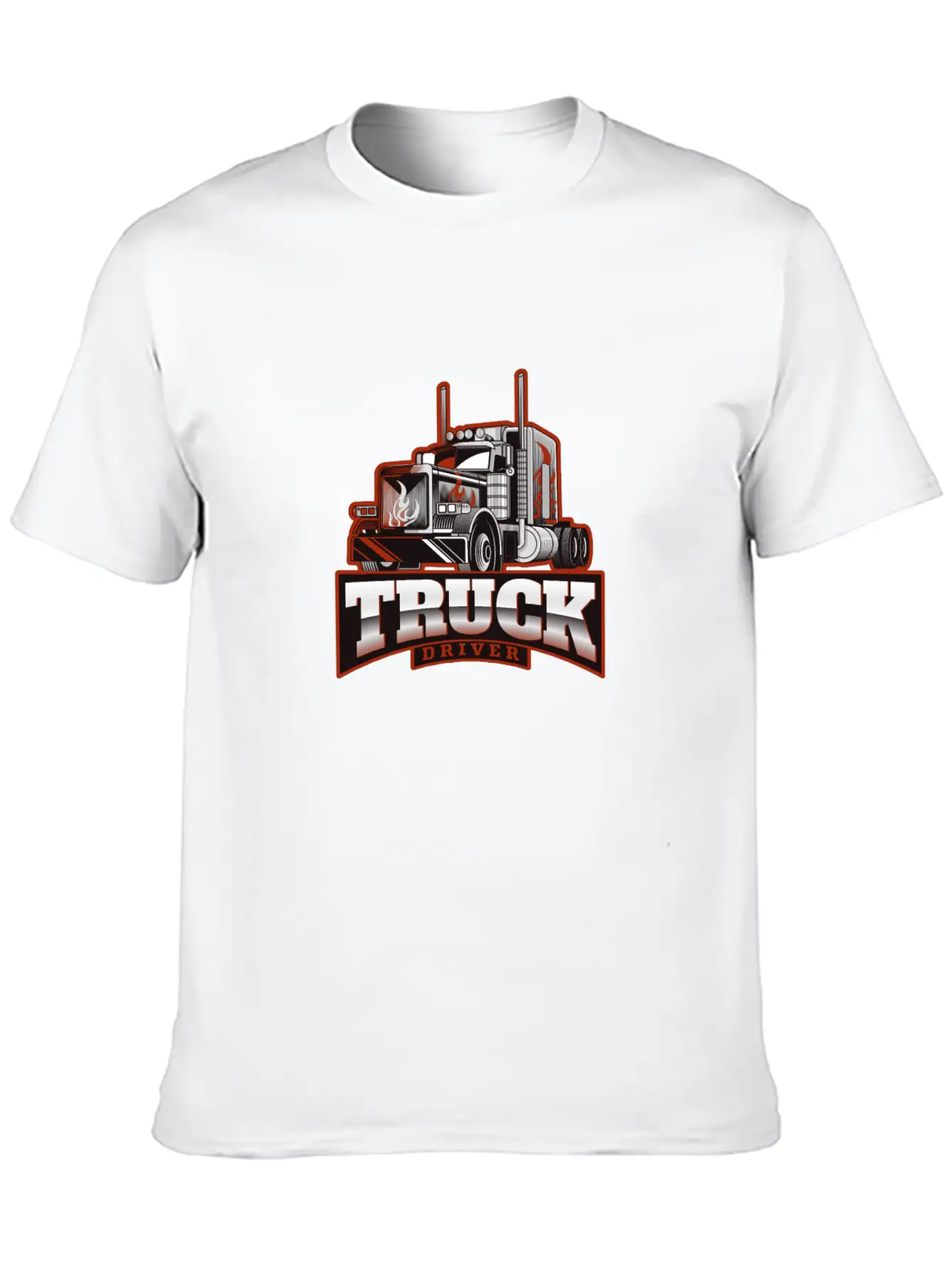 Truck Driver Lightweight Cotton T-Shirt – Daily Comfort Graphic Shirt
