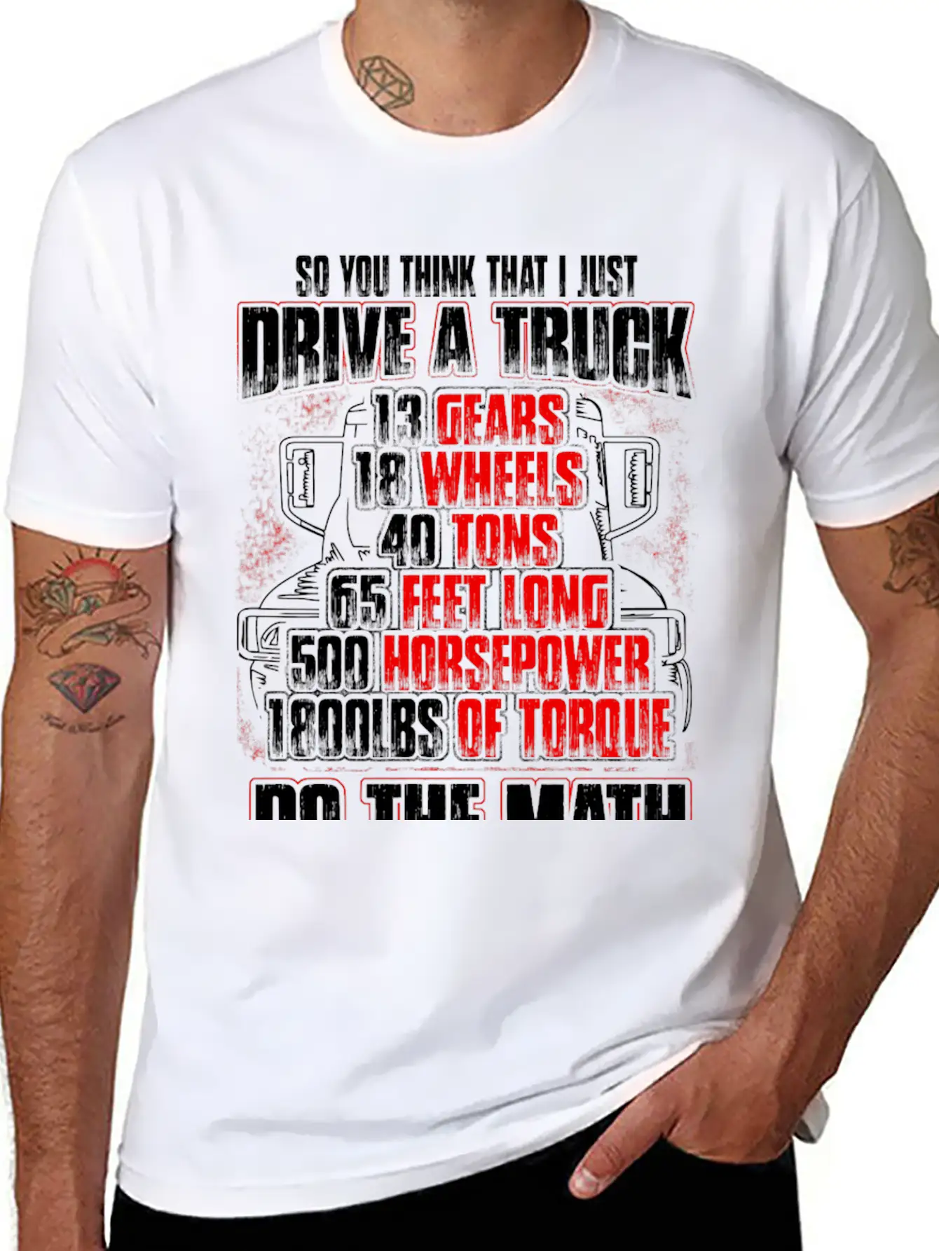 Truck Driver - So You Think That I Just Drive Soft Cotton Short Sleeve Tee – Unisex Wardrobe Staple