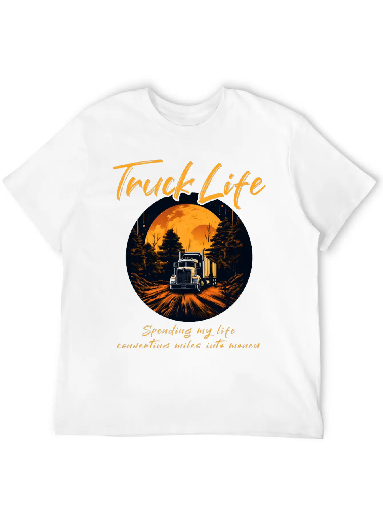 Truck Driver Trucker Modern Fit Casual T-Shirt – Clean And Versatile Design