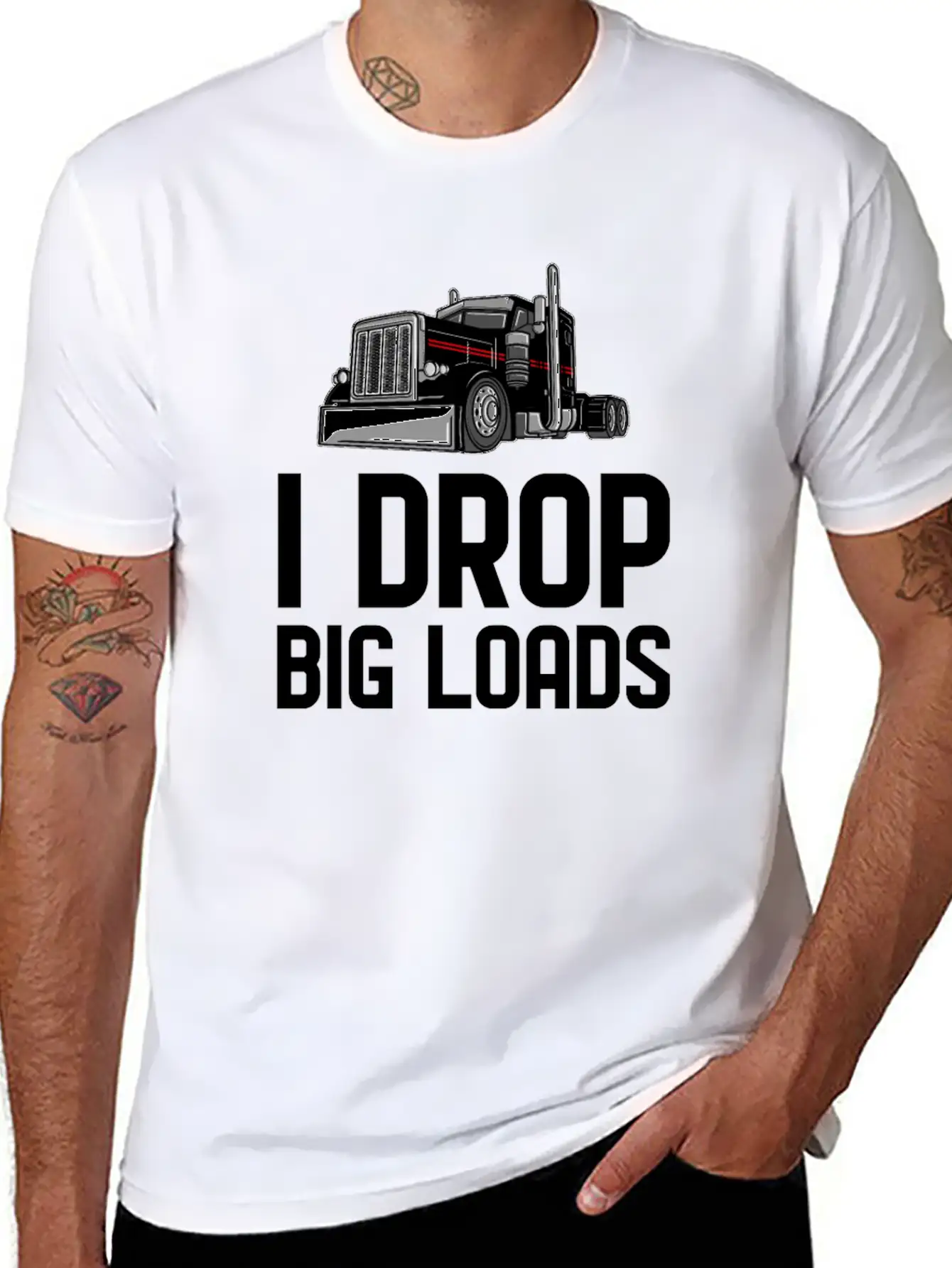 Truck Driver Trucking Trucker Unisex Casual T-Shirt – Clean Design For Daily Comfort