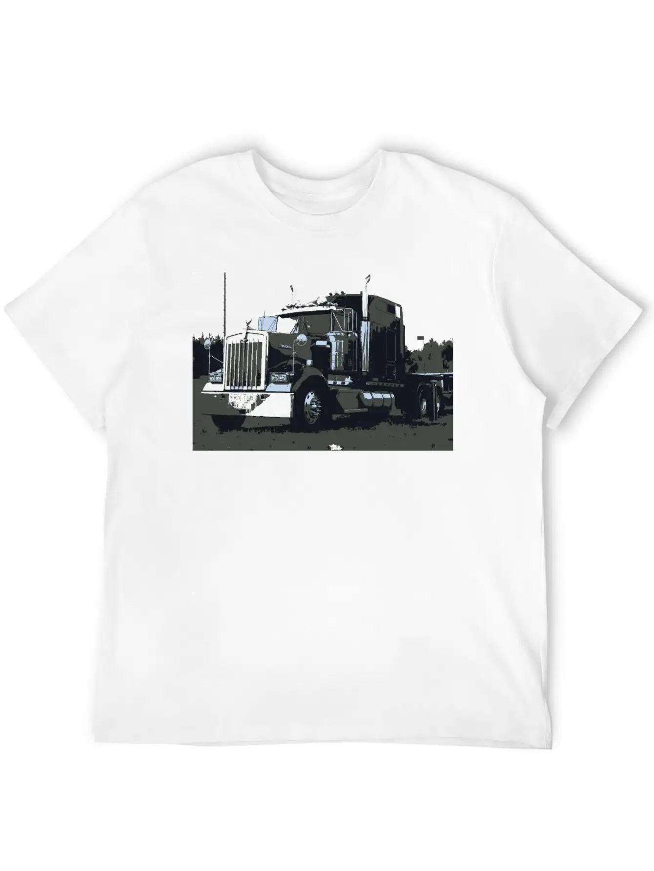 Truck Soft Cotton Short Sleeve Tee – Unisex Wardrobe Staple