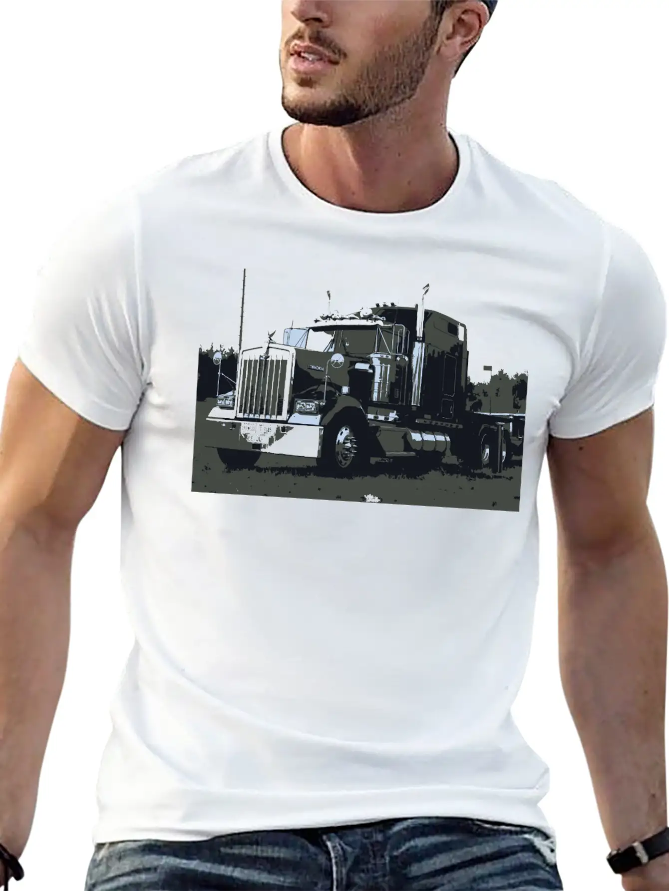 Truck Soft Cotton Short Sleeve Tee – Unisex Wardrobe Staple