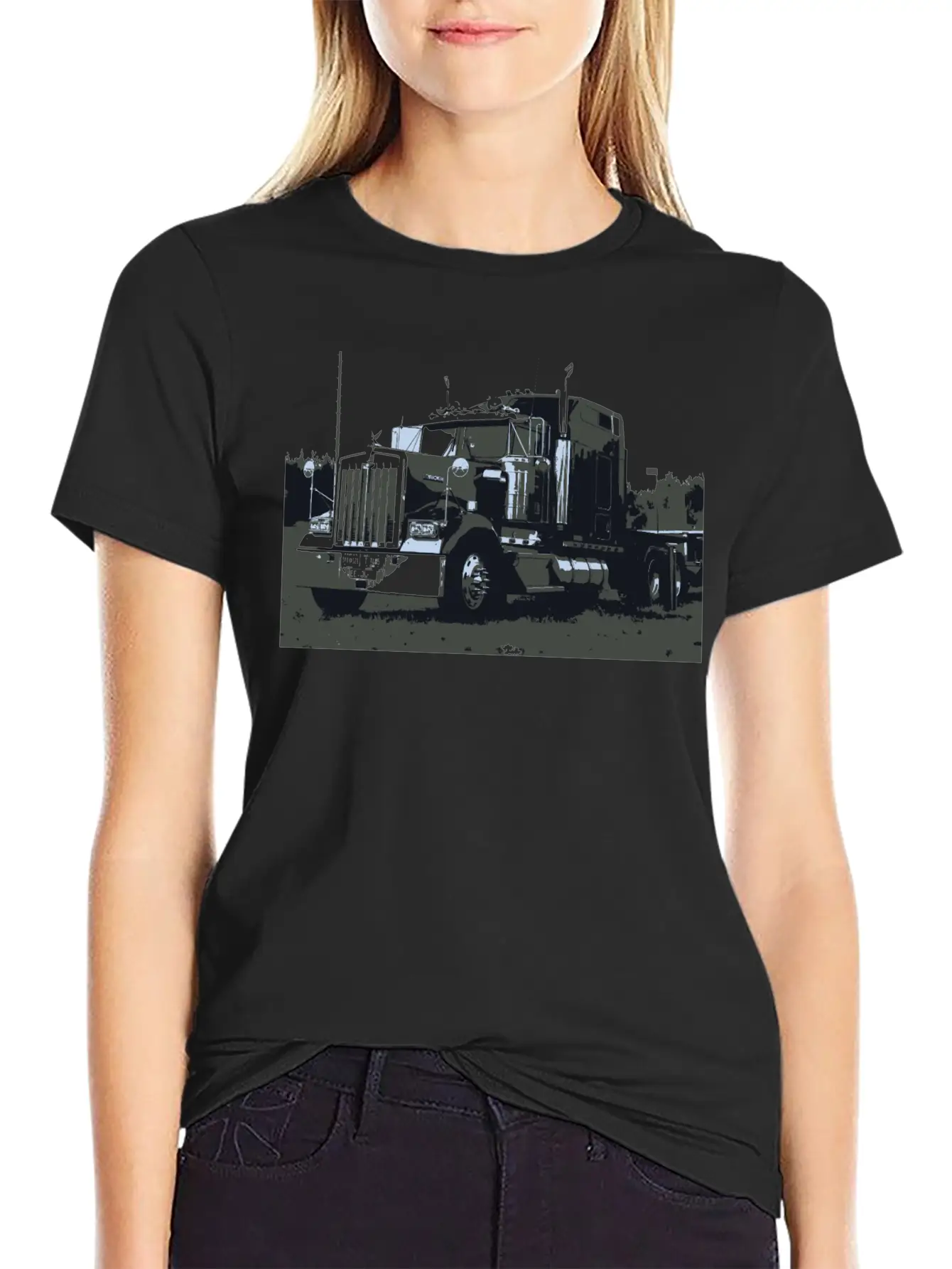 Truck Soft Cotton Short Sleeve Tee – Unisex Wardrobe Staple