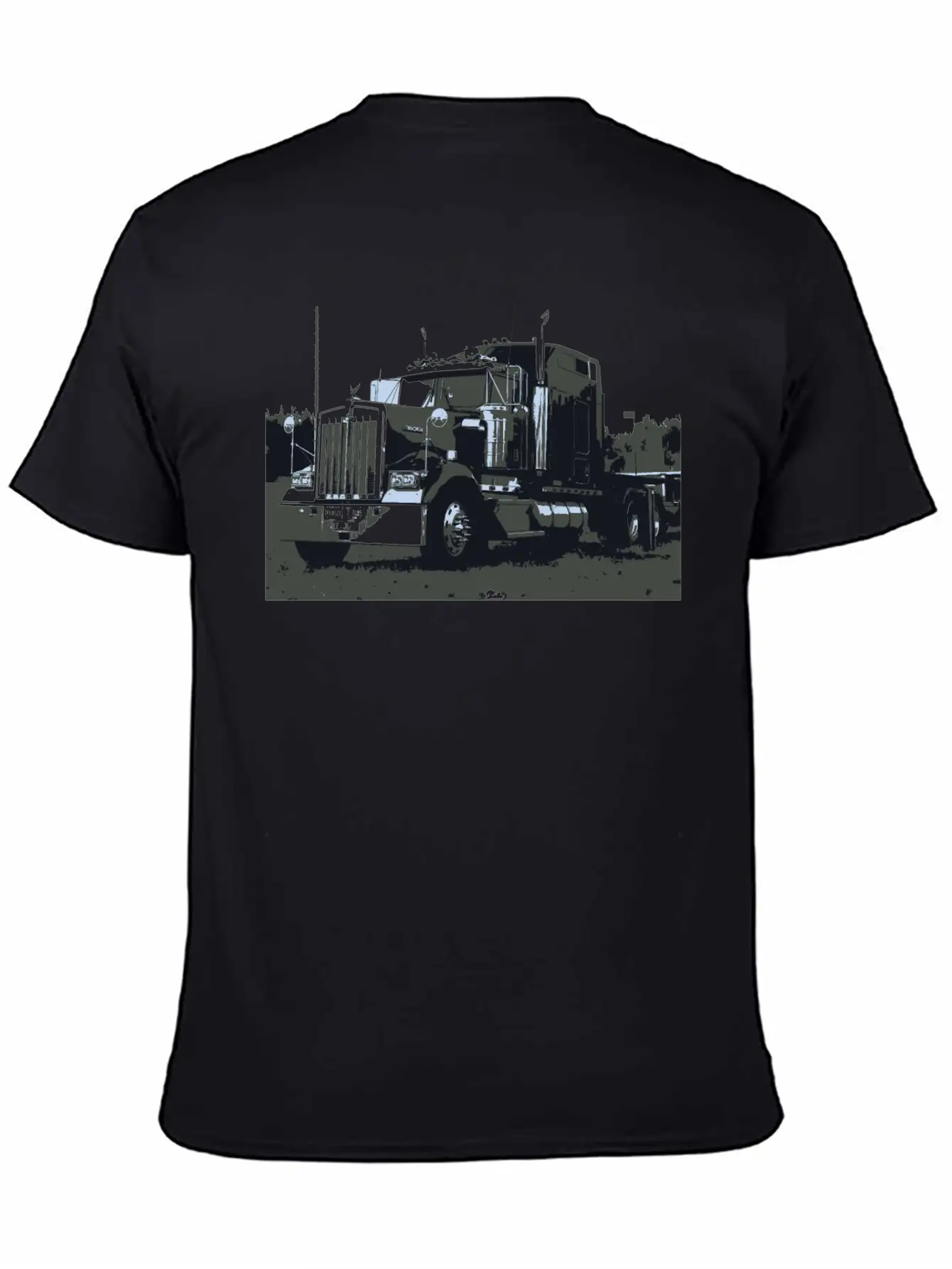 Truck Soft Cotton Short Sleeve Tee – Unisex Wardrobe Staple