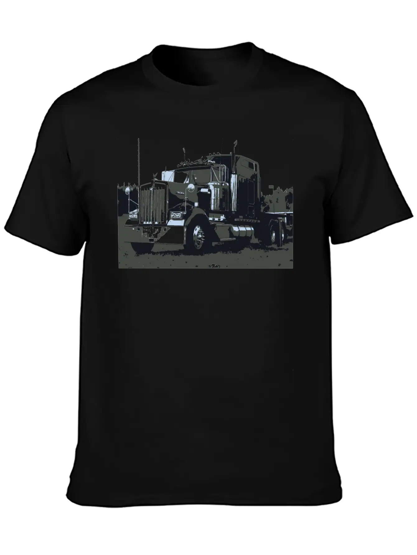 Truck Soft Cotton Short Sleeve Tee – Unisex Wardrobe Staple
