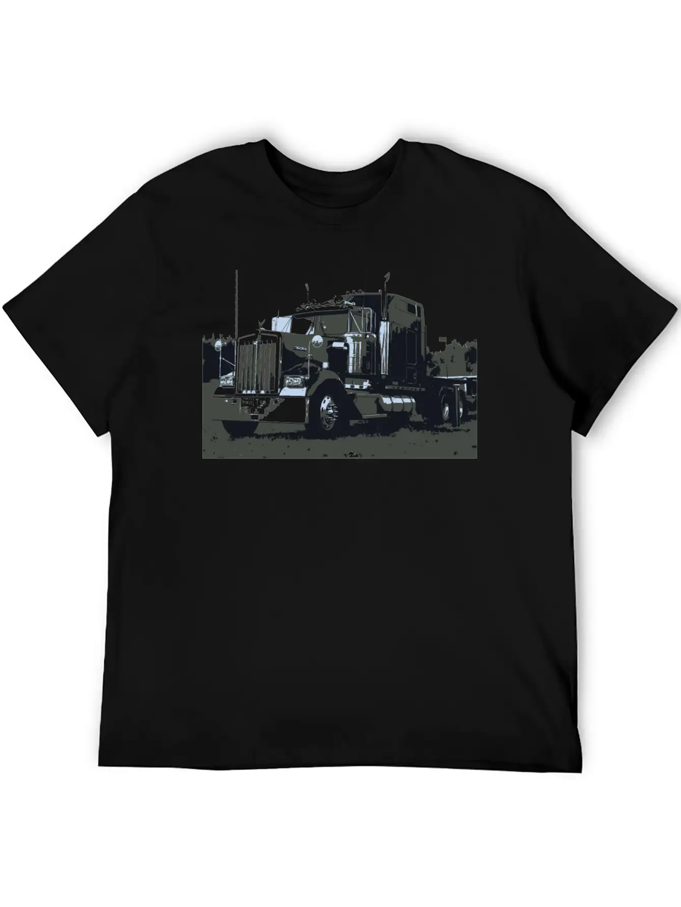 Truck Soft Cotton Short Sleeve Tee – Unisex Wardrobe Staple