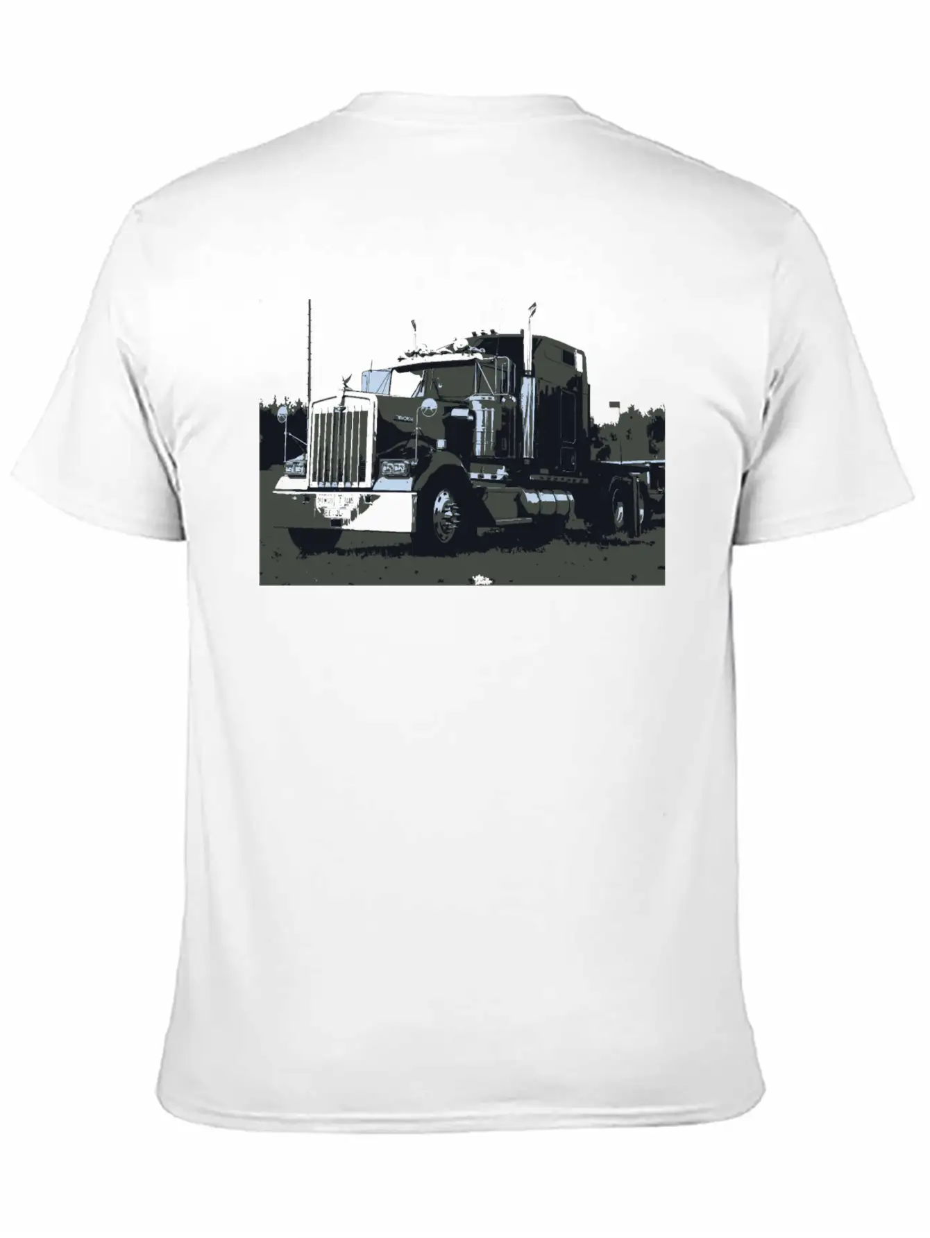 Truck Soft Cotton Short Sleeve Tee – Unisex Wardrobe Staple
