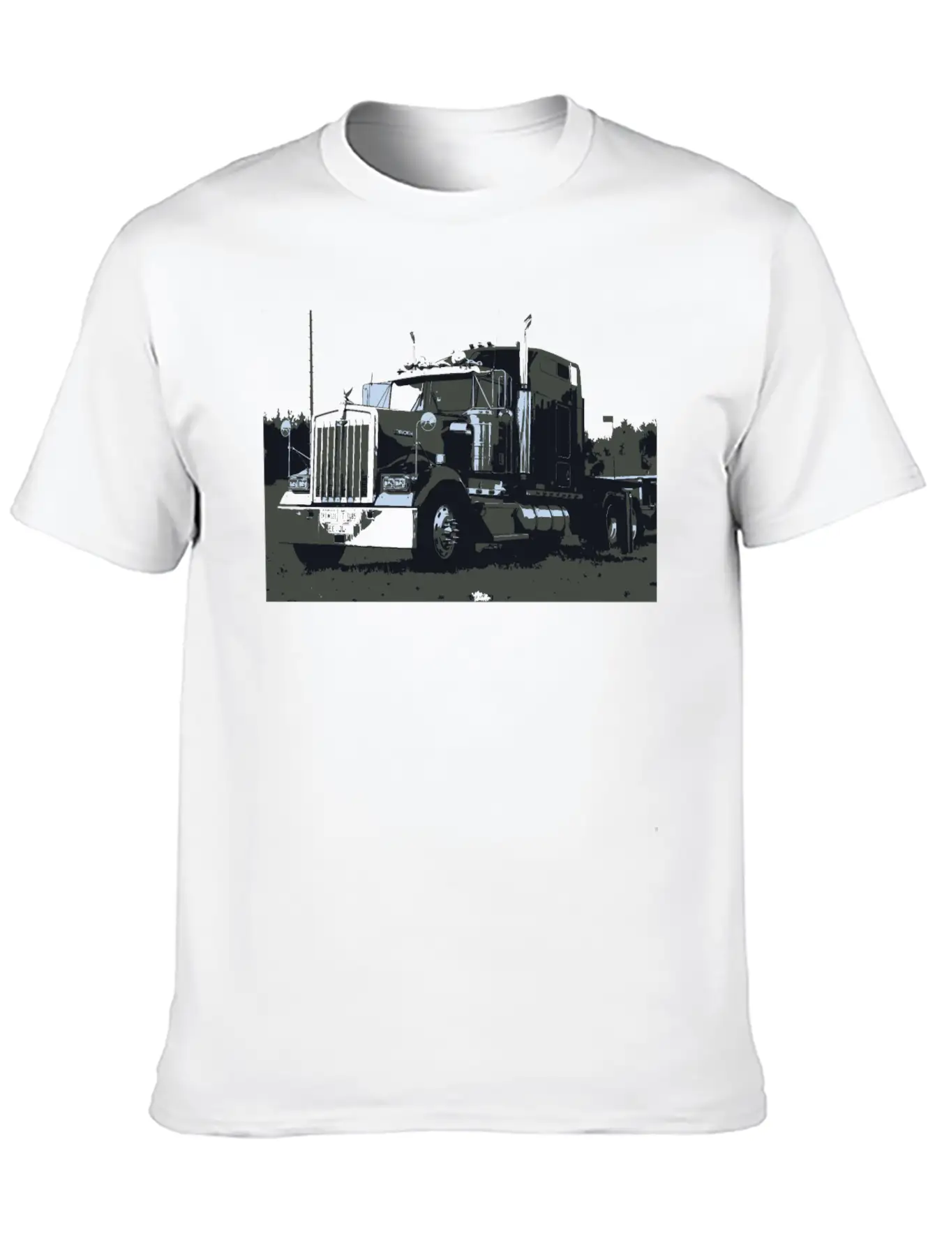 Truck Soft Cotton Short Sleeve Tee – Unisex Wardrobe Staple