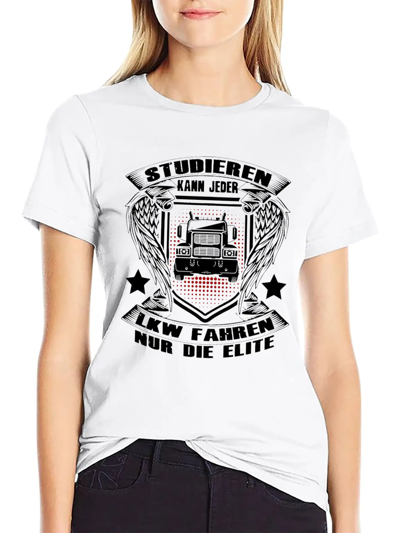 Trucker Truck Driver Lightweight Cotton T-Shirt – Daily Comfort Graphic Shirt