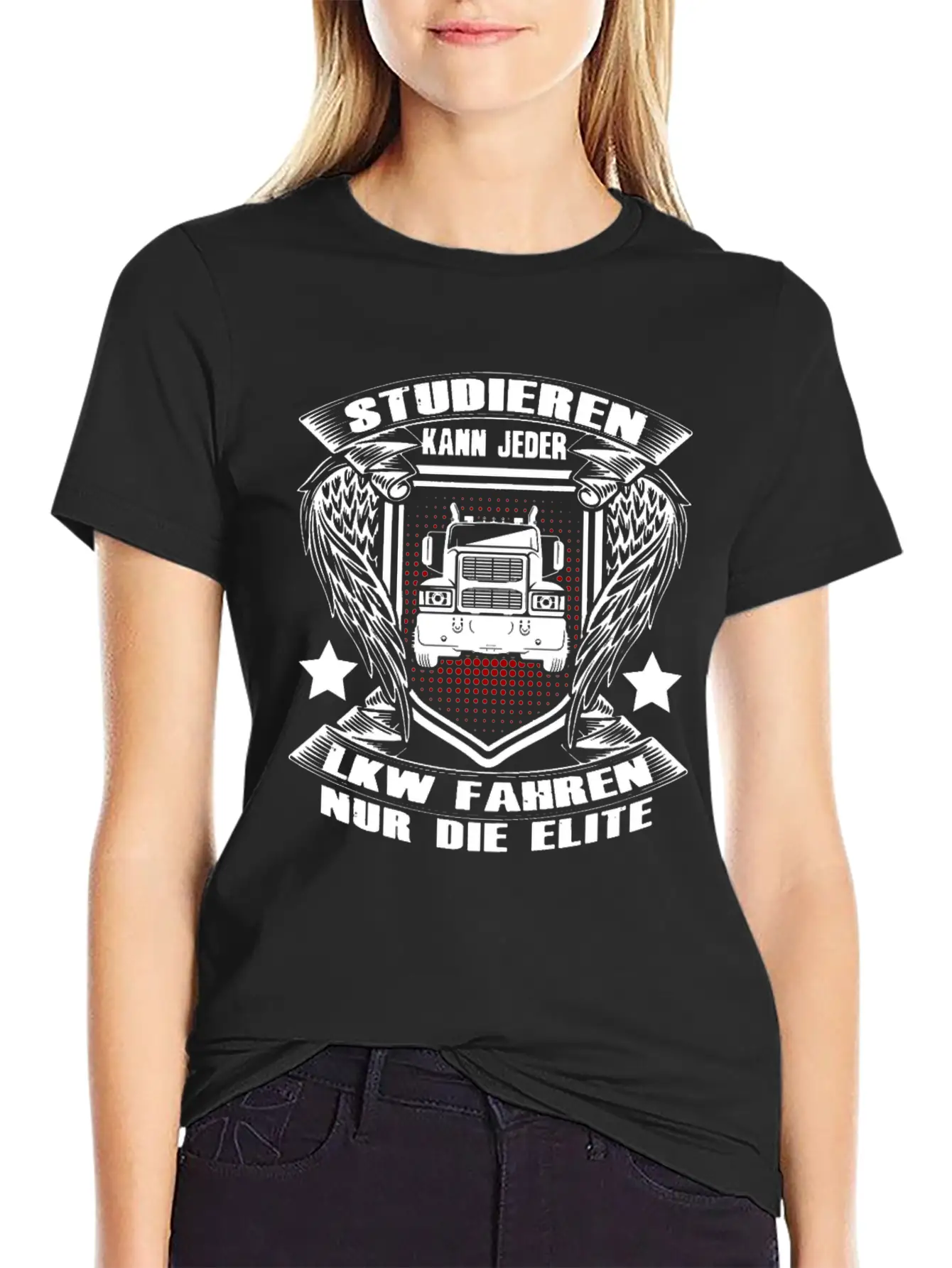 Trucker Truck Driver Lightweight Cotton T-Shirt – Daily Comfort Graphic Shirt