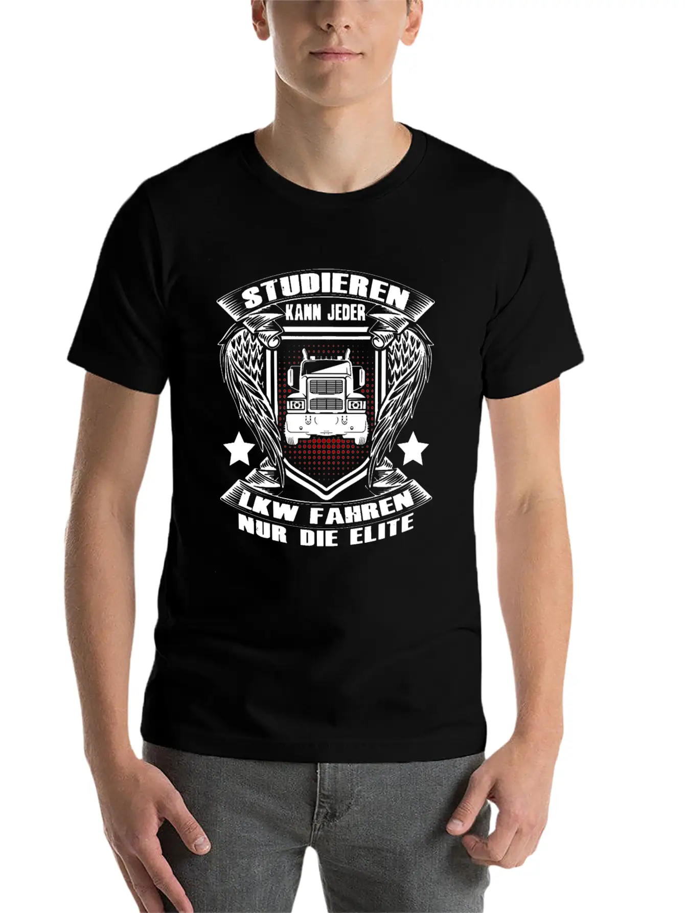 Trucker Truck Driver Lightweight Cotton T-Shirt – Daily Comfort Graphic Shirt