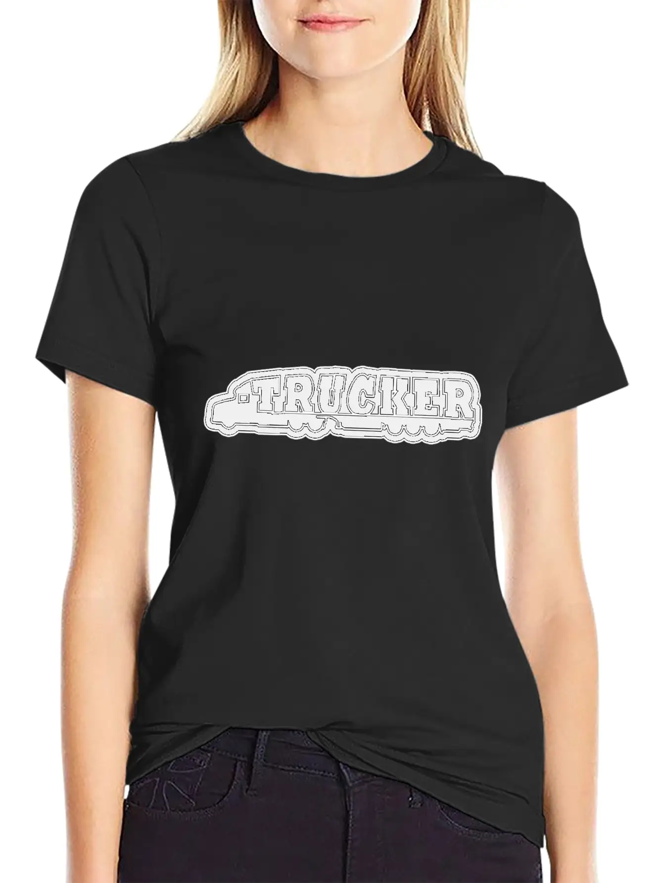 Trucker Truck Driver Unisex Casual T-Shirt – Clean Design For Daily Comfort