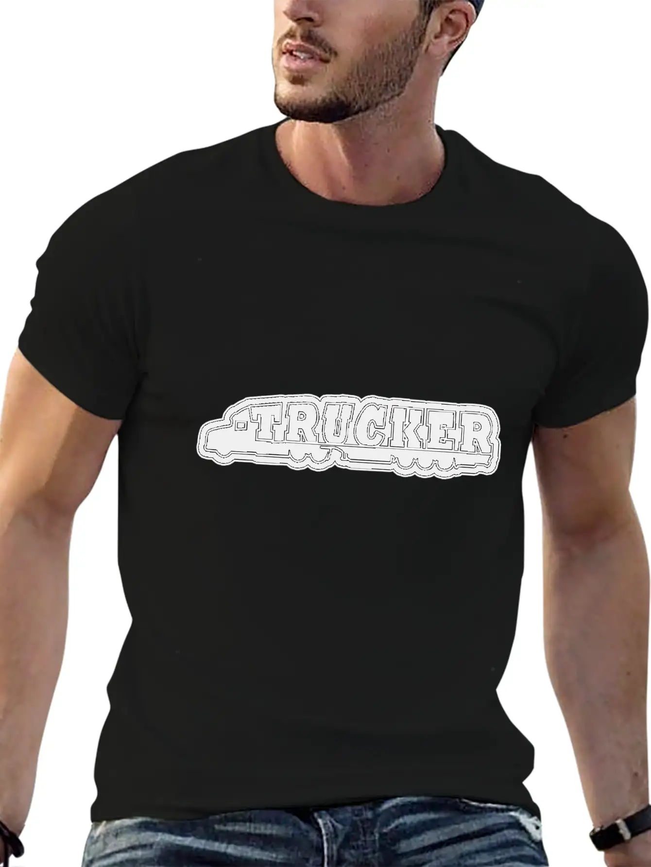Trucker Truck Driver Unisex Casual T-Shirt – Clean Design For Daily Comfort