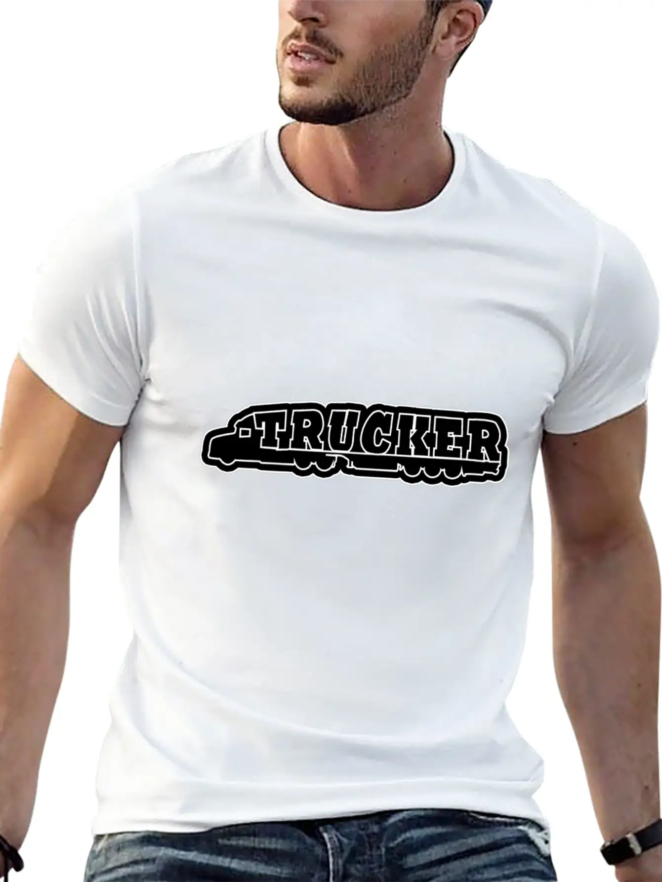 Trucker Truck Driver Unisex Casual T-Shirt – Clean Design For Daily Comfort