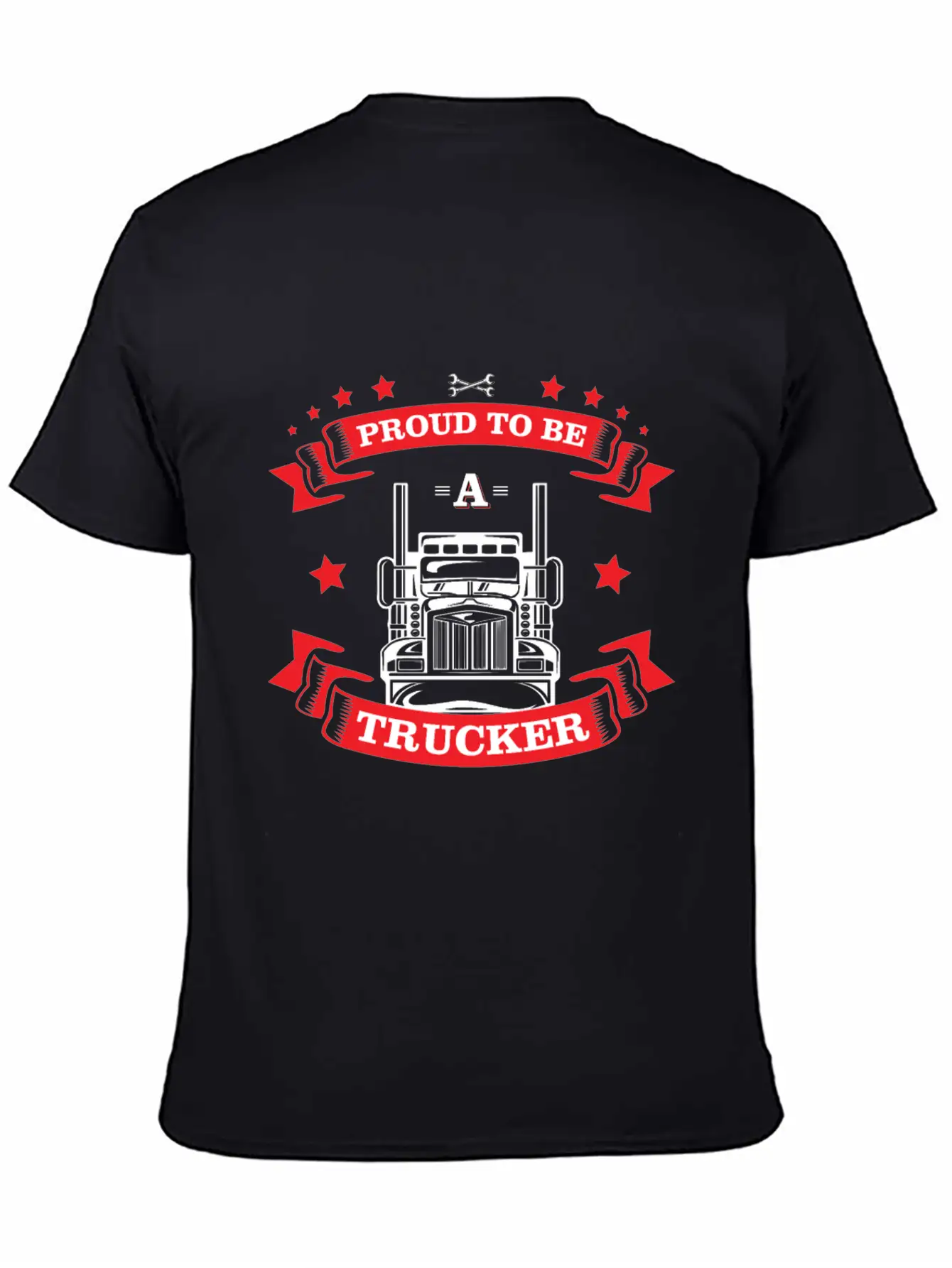 Truckers Truck Pride Gift Idea Lightweight Cotton T-Shirt – Daily Comfort Graphic Shirt
