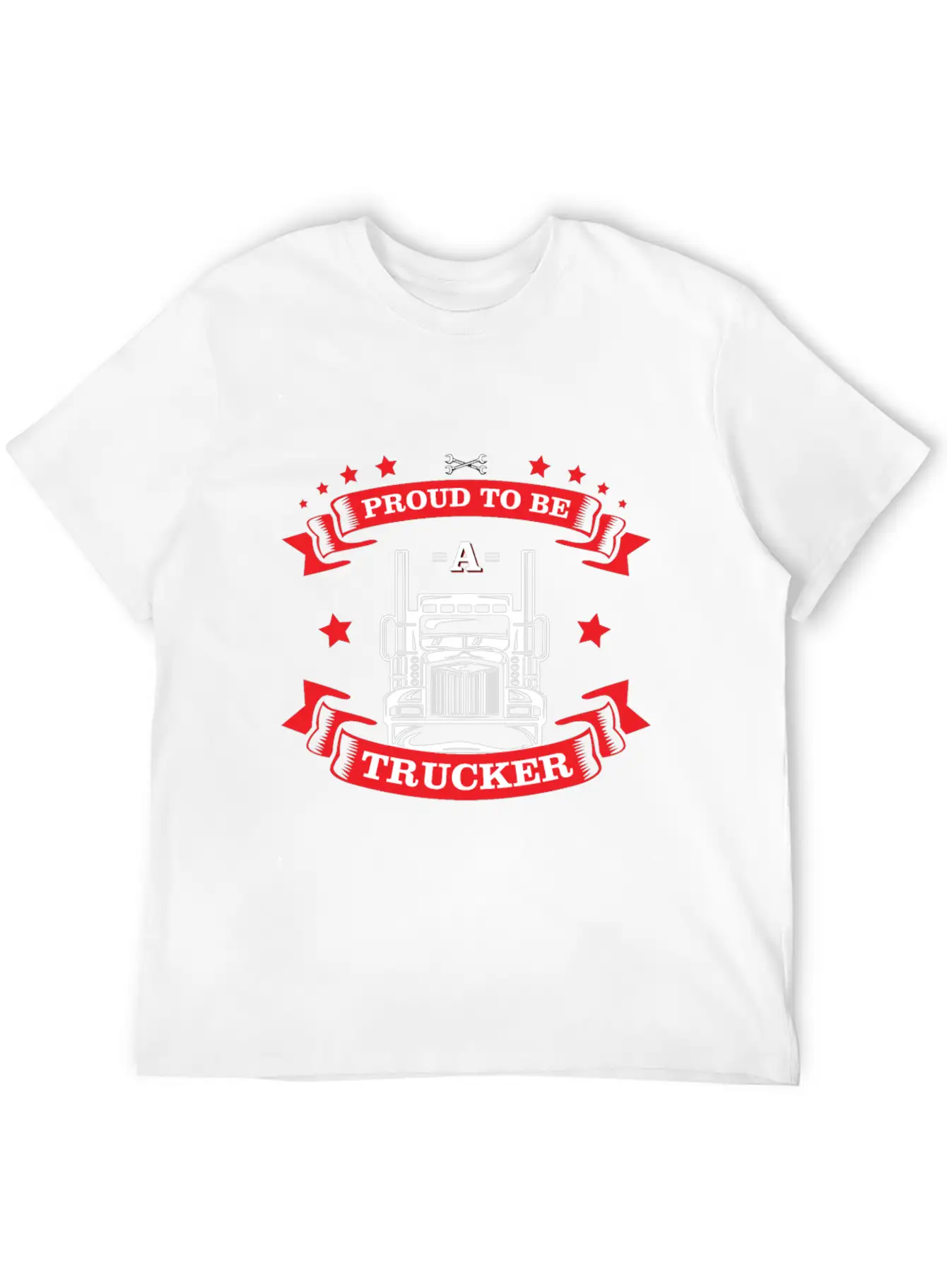 Truckers Truck Pride Gift Idea Lightweight Cotton T-Shirt – Daily Comfort Graphic Shirt